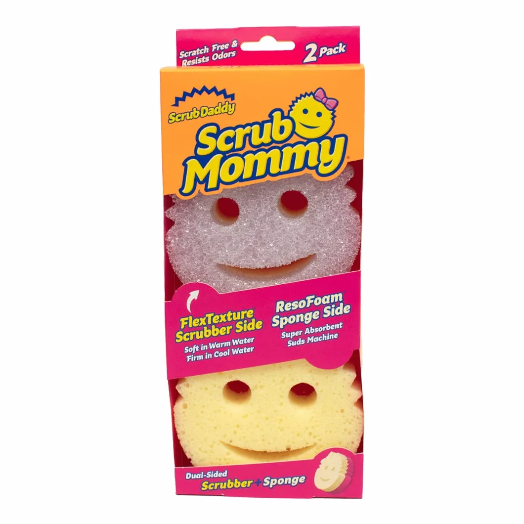Scrub Daddy Gąbka Peeling Mommy Violet, Dwupak