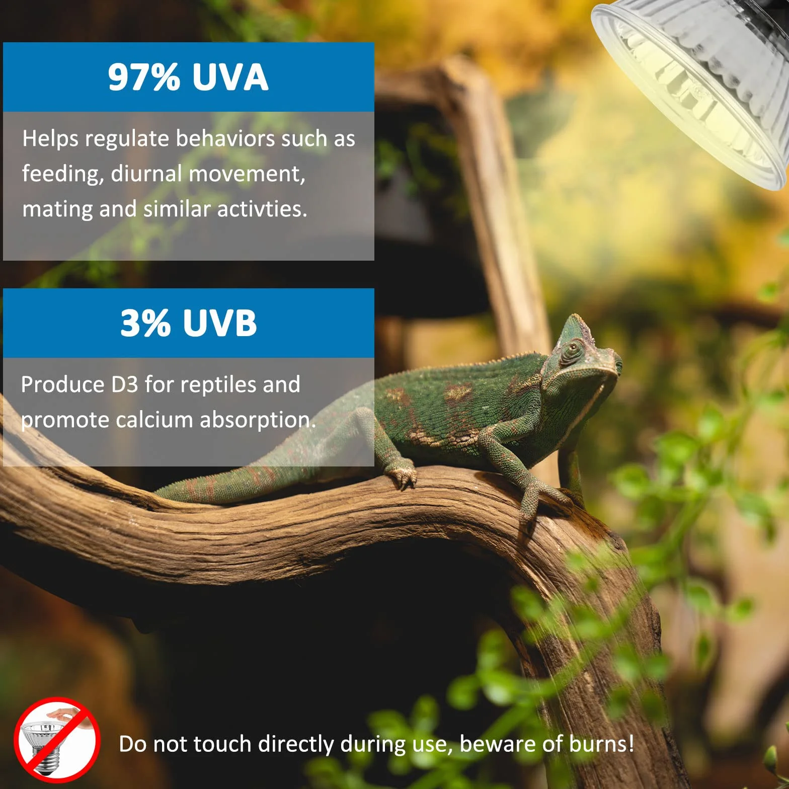 Lampa grzewcza halogenowa E27 25W UVA UVB AC230V dla żółwi gadów 4 sztuki