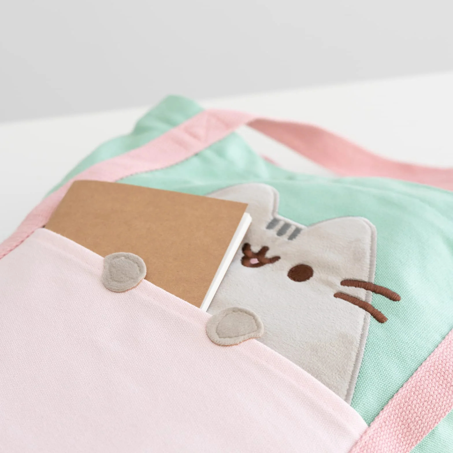 Grupo Erik Oficjalna Torba Bawełniana Pusheen Premium - Torba na Zakupy 35x40x10 cm - Płócienna Torba Prezentowa - Urocze Akcesoria Pusheen
