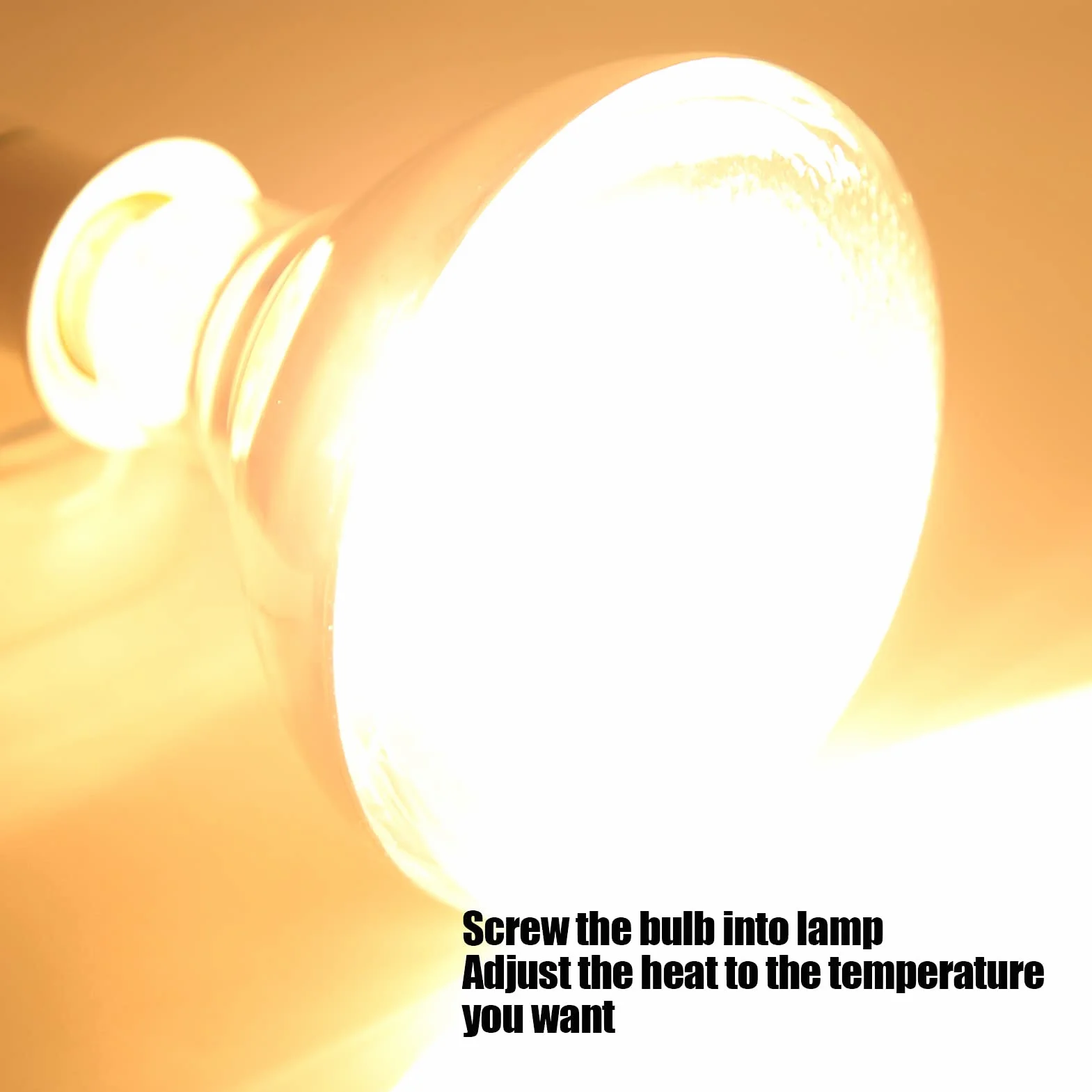 Zerodis Lampa grzewcza do hodowli, 250 W, lampa grzewcza dla zwierząt domowych z regulacją temperatury, lampa izolacyjna na podczerwień do hodowli żółwi, akwarium, akwarium, dla gadów, jaszczurek