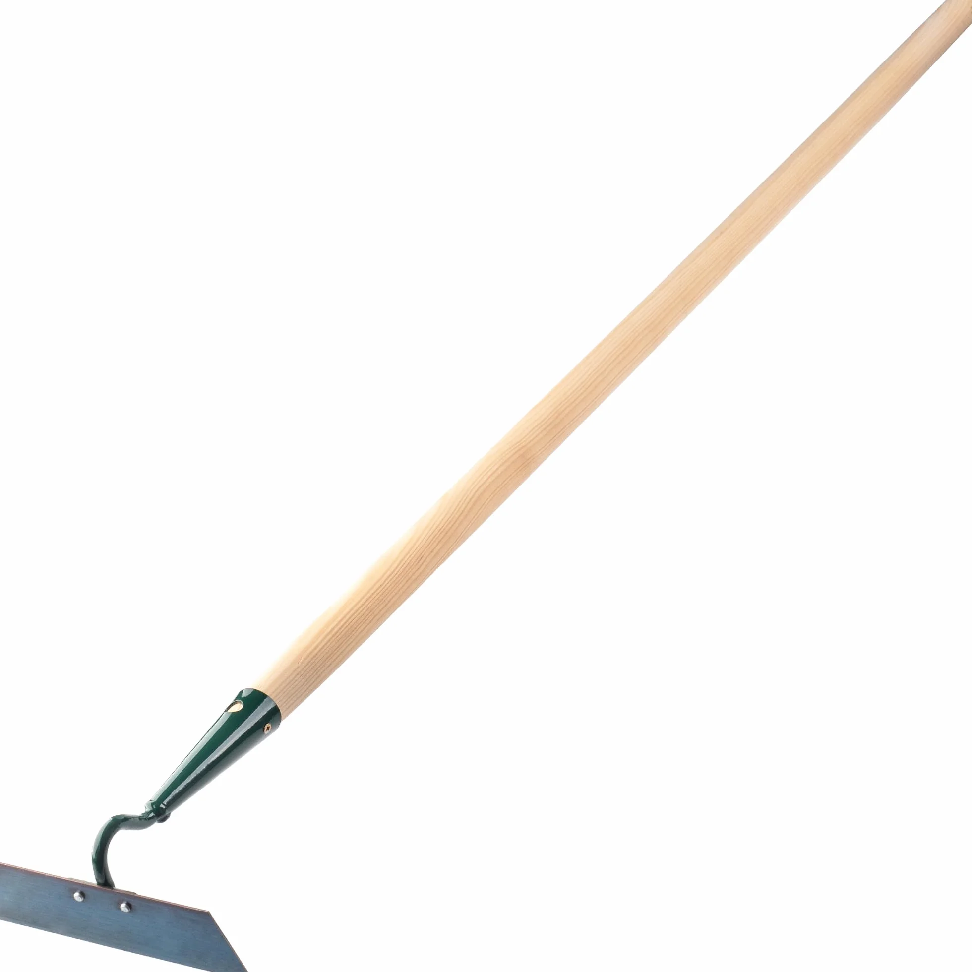 KADAX Motyka ogrodowa 16 cm z drewnianym trzonkiem, metalowe ostrze dla trwałości, pewny chwyt, do spulchniania, napowietrzania i pielenia grządek