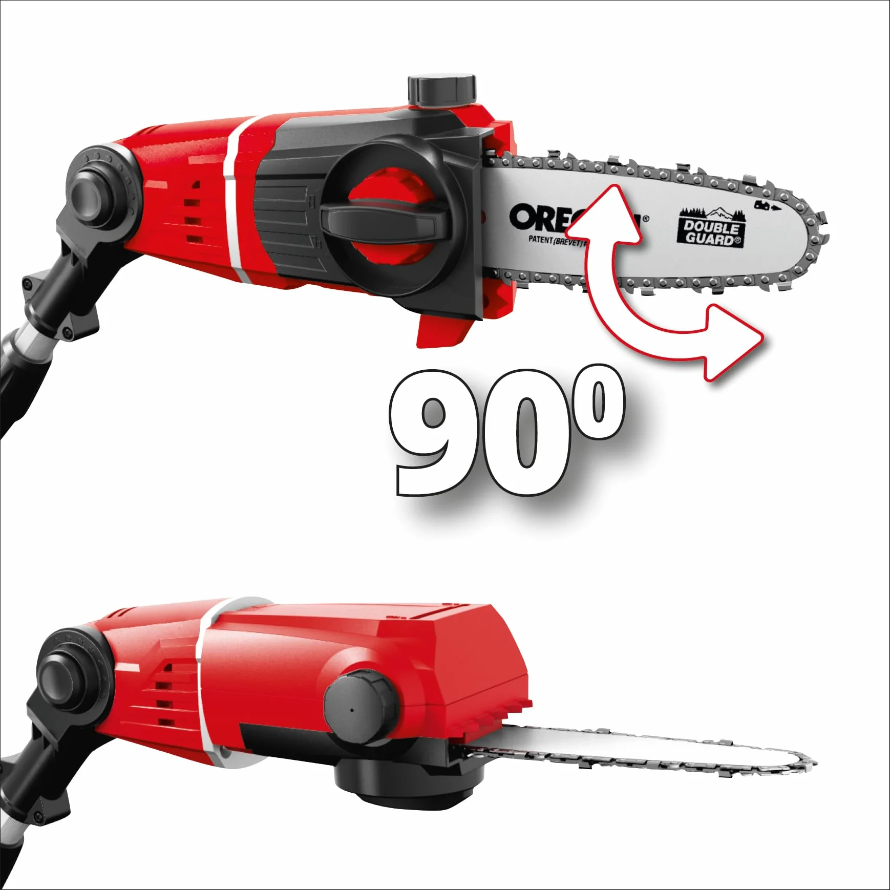 Einhell Ge-Lc 18 Li T Solo Piła Teleskopowa, Czarny/Czerwony, 88-184 cm