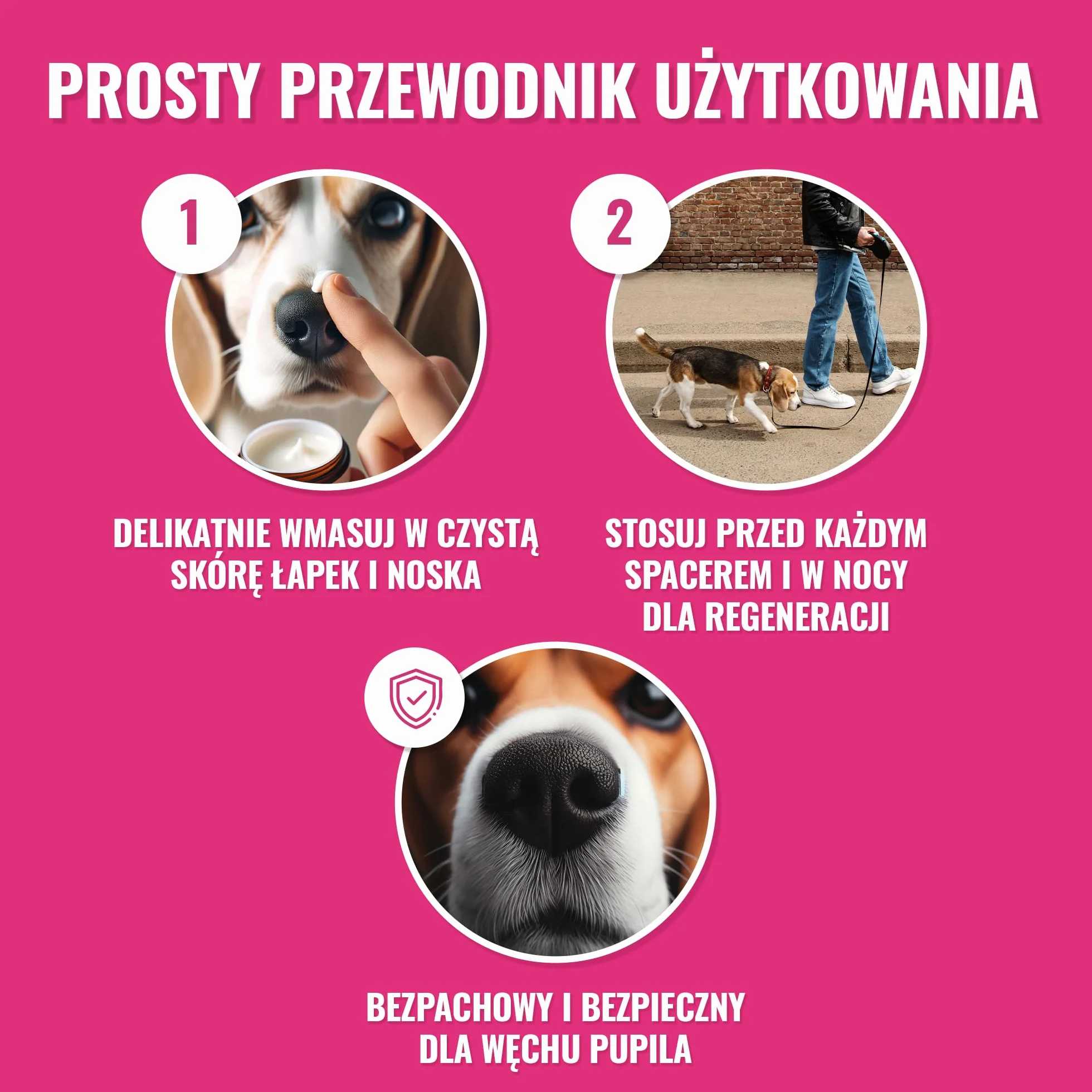 Pets Balm Balsam do łap psa na lato, 75 ml, ochrona łap, upał i zimno, balsam do nosa dla psów, pielęgnacja łap, akcesoria dla psów, na lato, balsam do łap dla psów