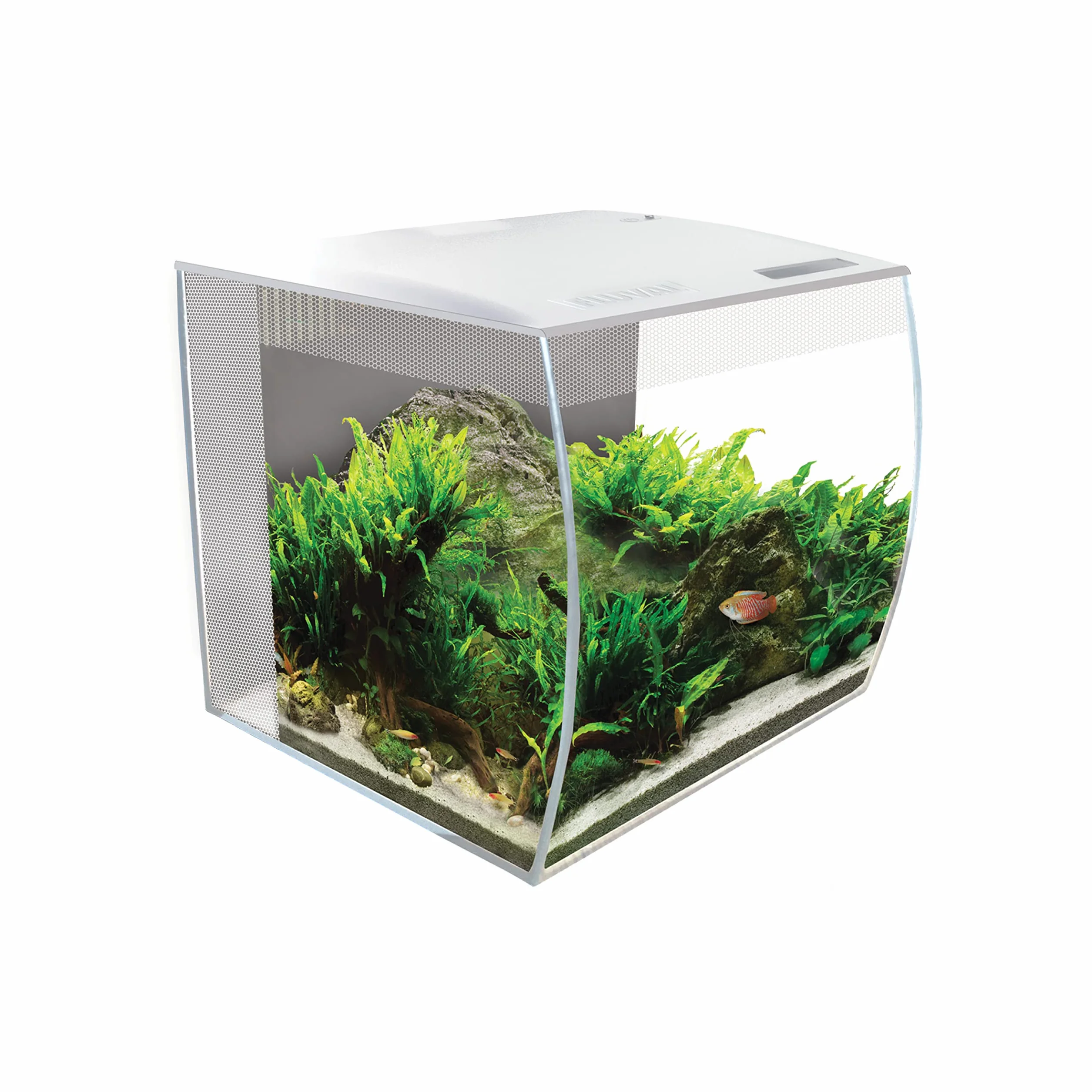 Fluval 15005 Flex 34 zestaw akwarium, biały, rozmiar L