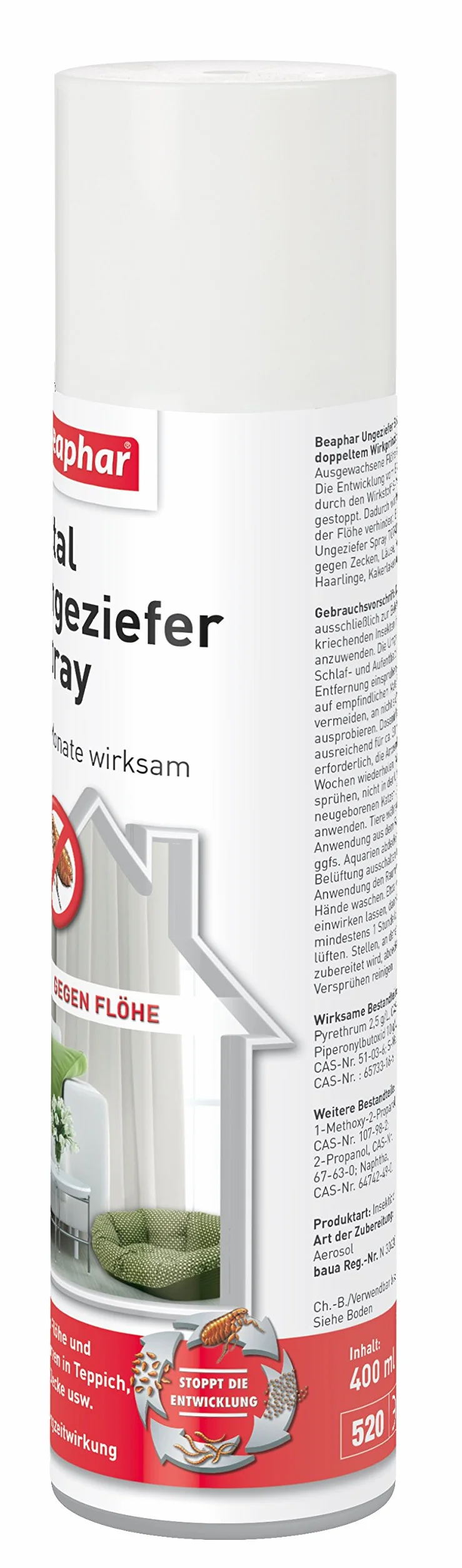 beaphar TOTAL Spray 400 ml
