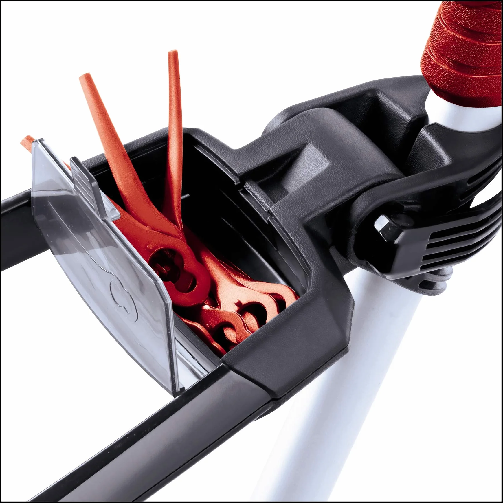 Einhell Podkaszarka akumulatorowa GE-CT 18 Li-Solo Power X-Change (Li-ion, 18 V, szerokość cięcia 24 cm, 8500 obr./min, obrotowa i odchylana głowica silnika, Flowerguard, bez akumulatora i ładowarki)