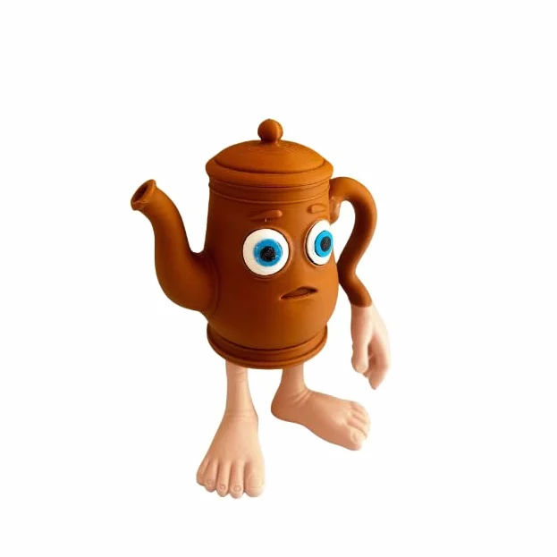 Genérico Ta Sahur Brainrot Figurka Przegubowa – 13 x 9 x 6 cm - Wirusowa lalka Meme | Dekoracja Geek | Humor Brainrot Collection