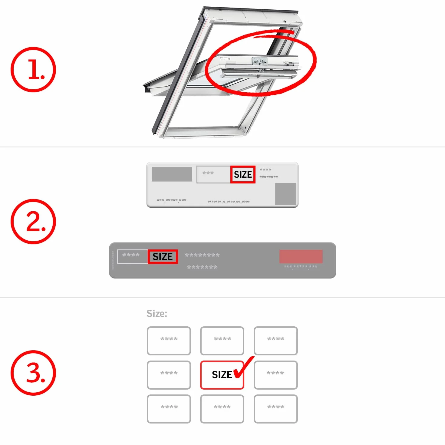 VELUX Oryginalna roleta maskująca z haczykami (RHL), FK00, biała