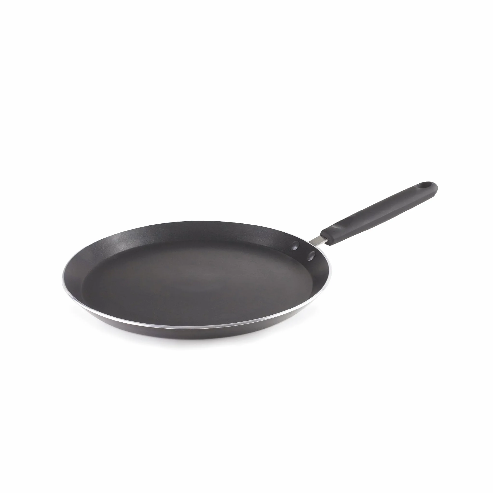Ibili Patelnia do naleśników Inducta, 26 cm, aluminium, powłoka zapobiegająca przywieraniu, odpowiednia do płyty indukcyjnej