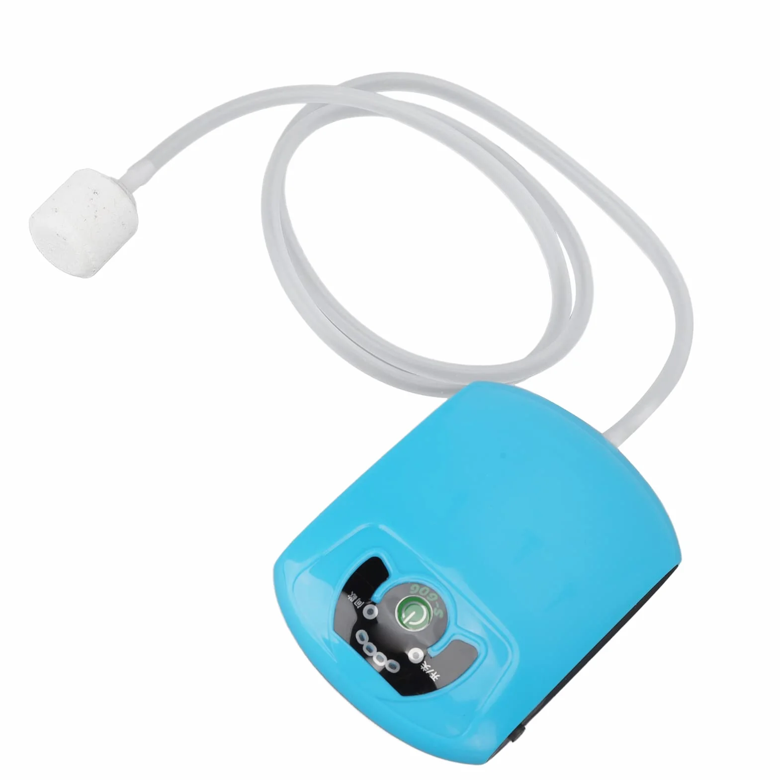 Pompa powietrza do akwarium, cicha pompa tlenowa do akwarium, pompa tlenowa o pojemności 1200 mAh, pompa tlenowa do wędkowania wewnątrz i na zewnątrz, akwarium, awarii zasilania