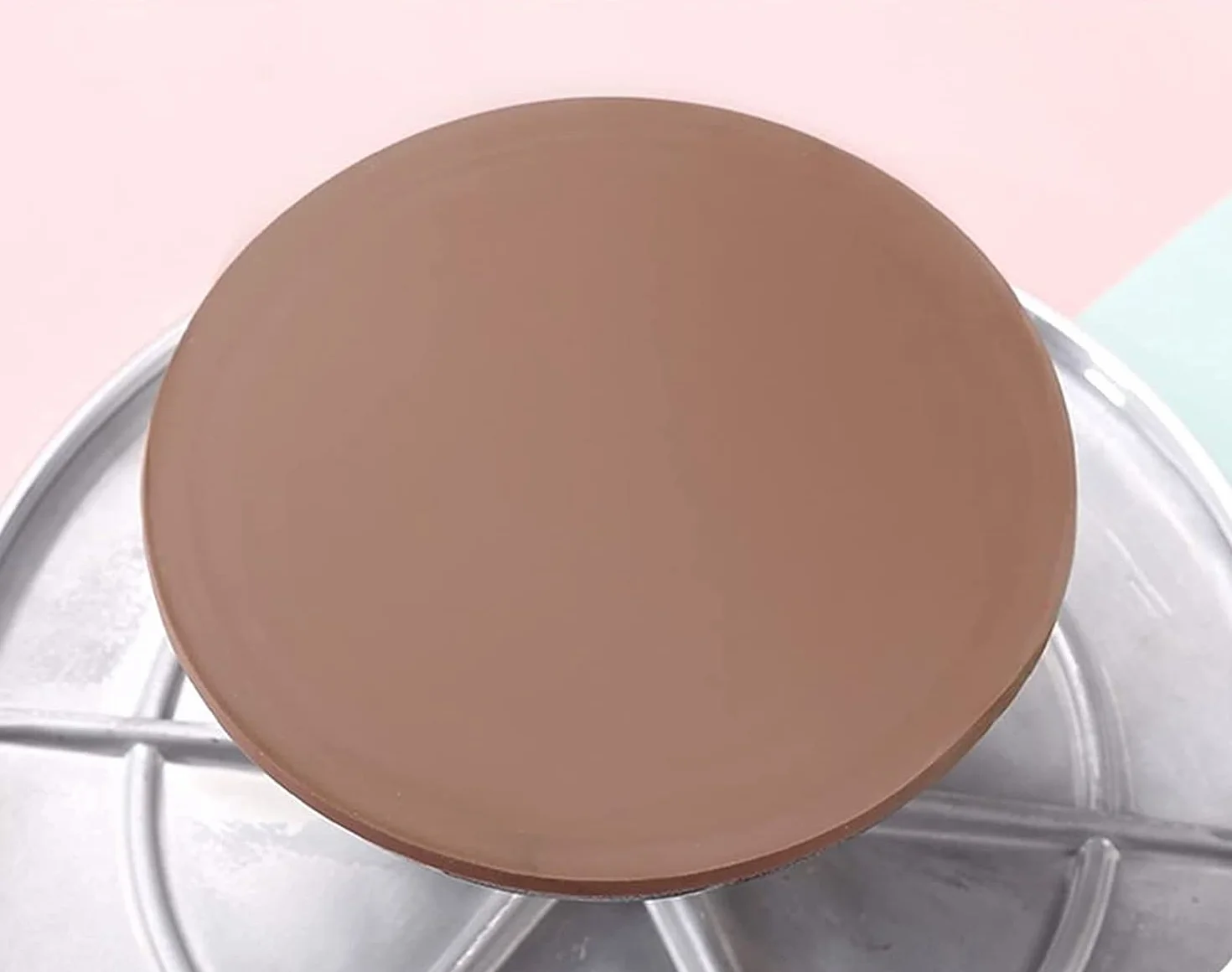 Gramofon do ciasta obrotowy stojak na ciasto ze stopu aluminium z antypoślizgowym gumowym dnem do ciasta narzędzia do pieczenia babeczek artykuły do ciasta gramofon (kolor: srebrny, rozmiar: 10 cali)