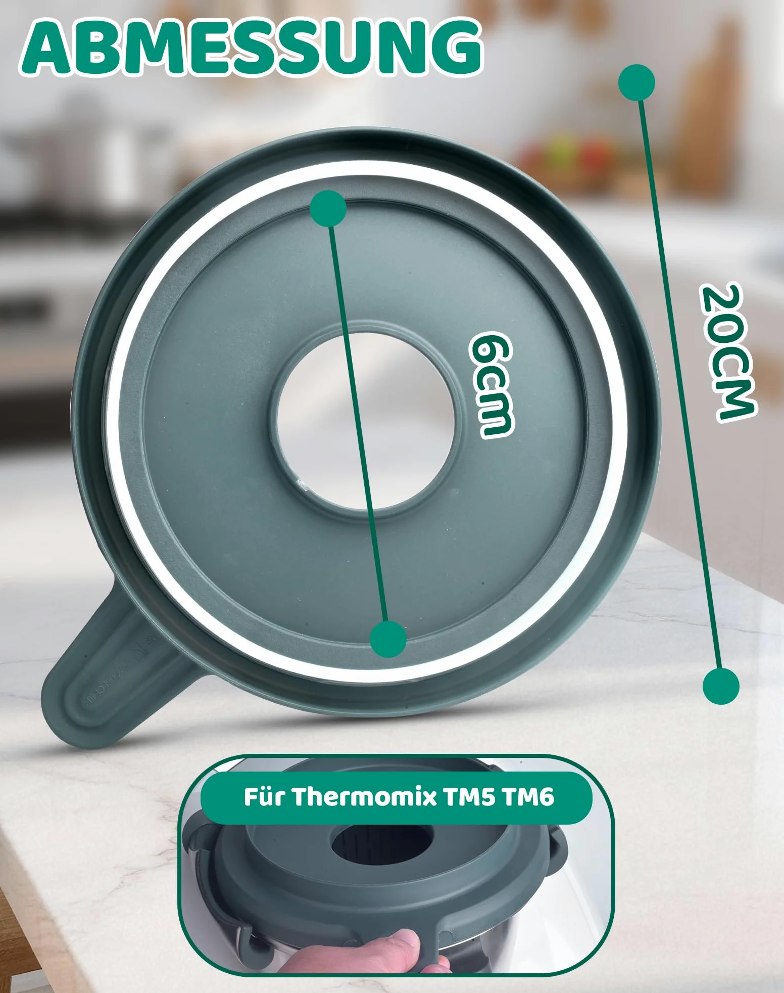 Pokrywka do garnka do Thermomix TM5 TM6