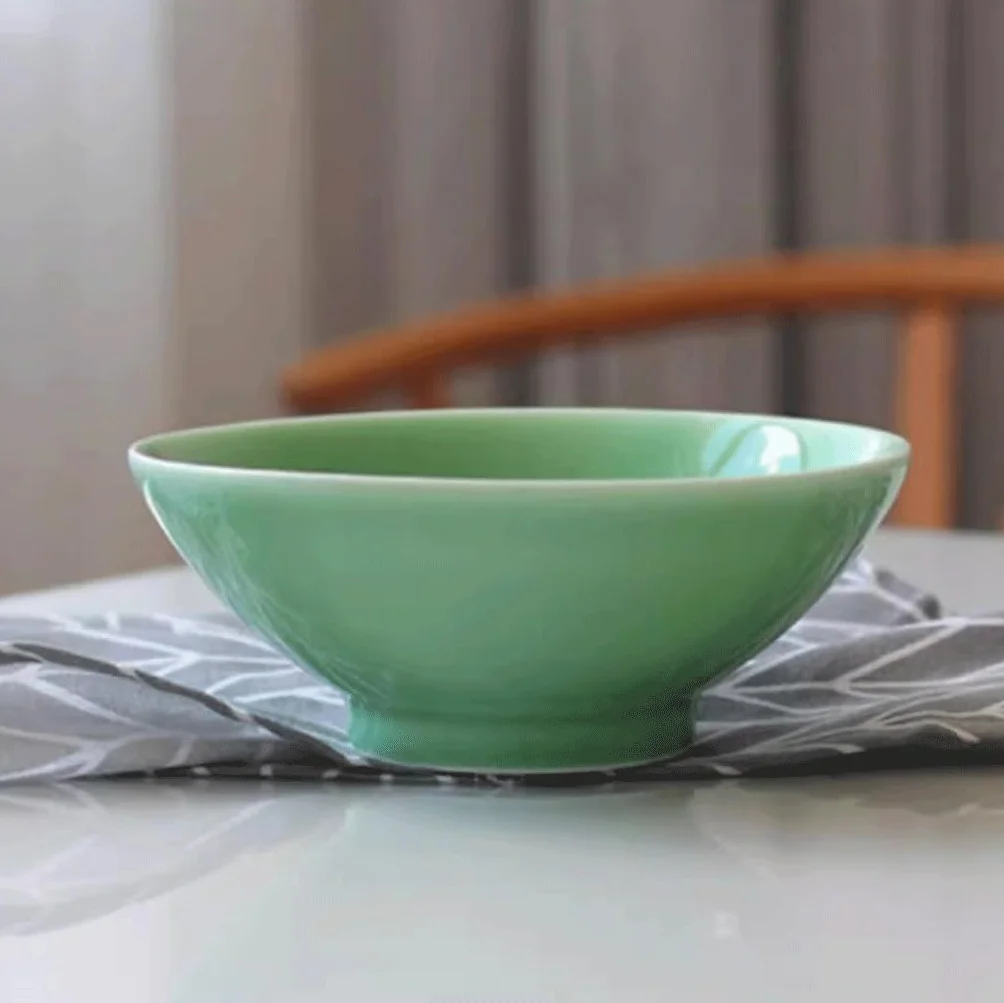 Miski do zupy miska na makaron gospodarstwo domowe duża ceramiczna restauracja makaron instant miska ramen wysokie miski obiadowe (A)