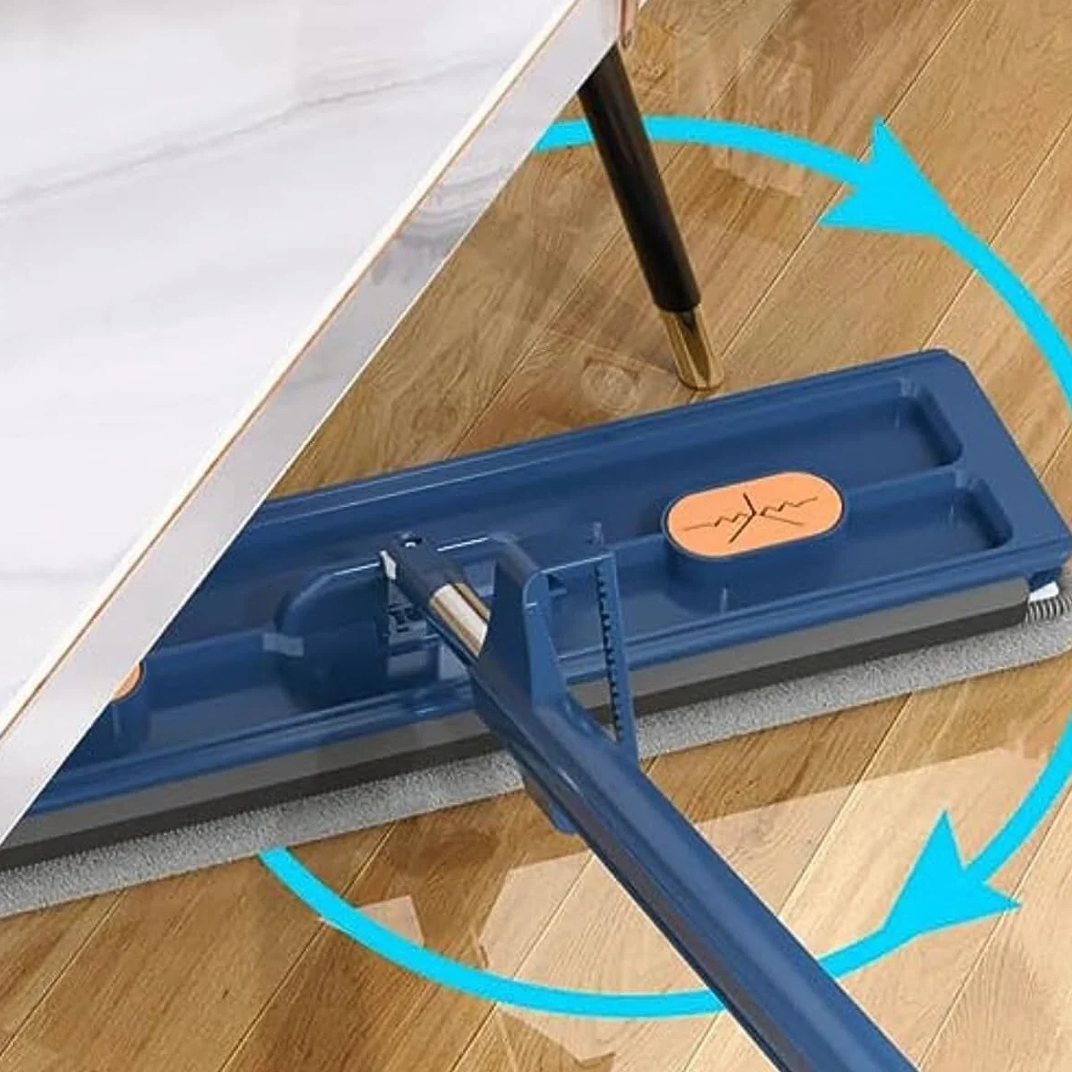 SVEEPA samoczyszczący środek do czyszczenia podłóg, mopa do podłóg Micro Duo, powłoka z mikrofibry do płytek i laminatu (1 mop + 2 ściereczki)