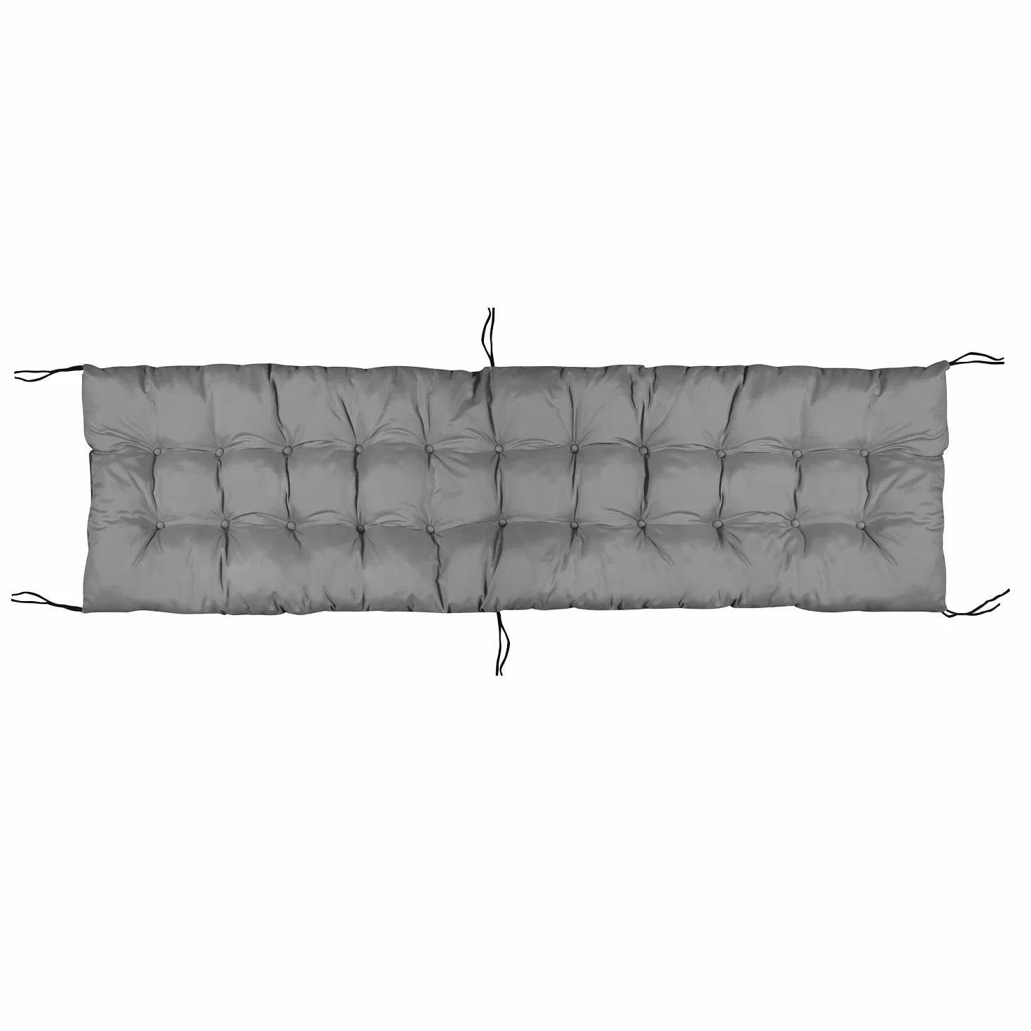 Poduszka na leżak ogrodowy Poduszka na leżak ogrodowy 165x50cm Mikrofibra Szara