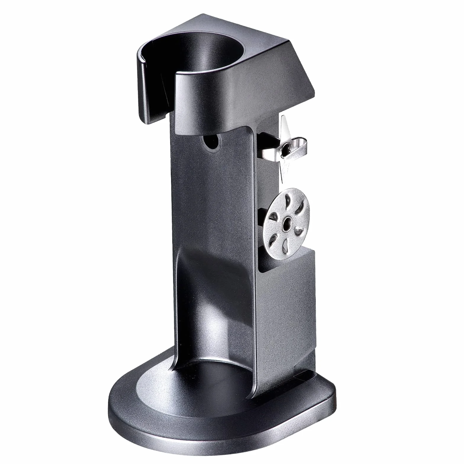 bamix Zestaw blendera ręcznego M200 Chef's Favorite ze stojakiem, 1 kubkiem, 3 końcówkami, hakerem, szczotką do czyszczenia, 200 W, wyprodukowano w Szwajcarii, srebrna powłoka/chrom