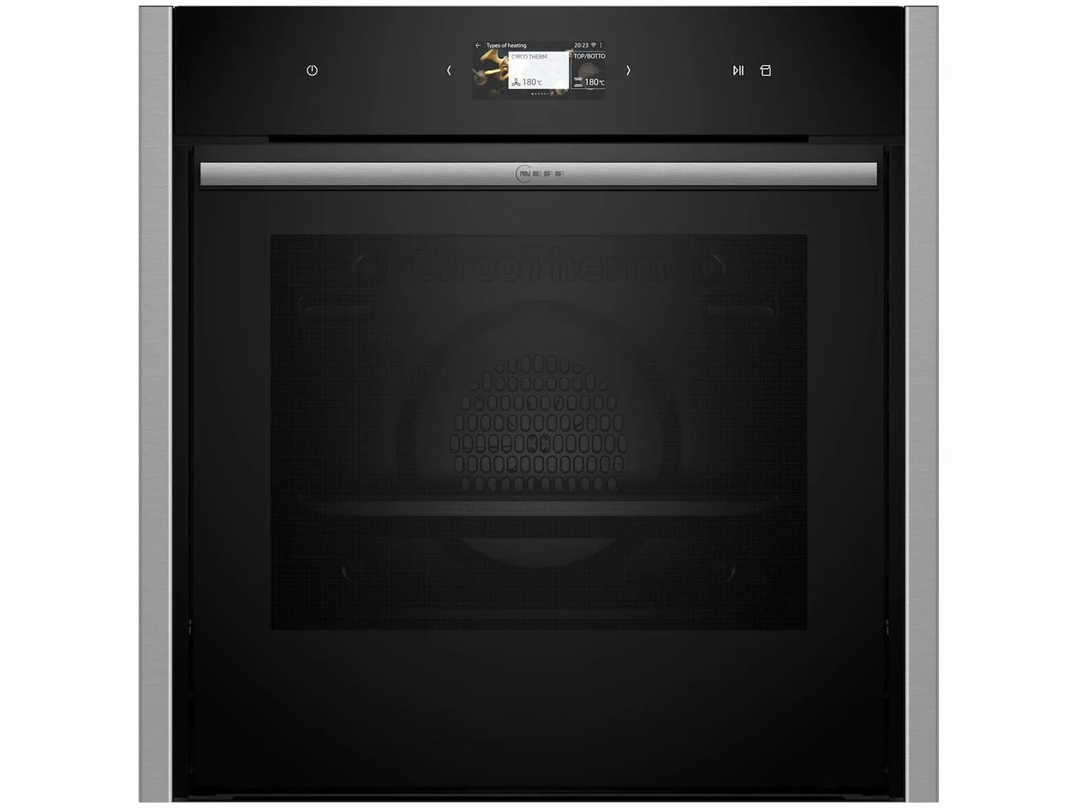 NEFF B64VS71N0 piekarnik do zabudowy N90, piekarnik do zabudowy 60 x 60 cm, Slide&Hide, Full Touch wyświetlacz TFT, Favorit, Vario Steam, Soft Open & Close, czarny