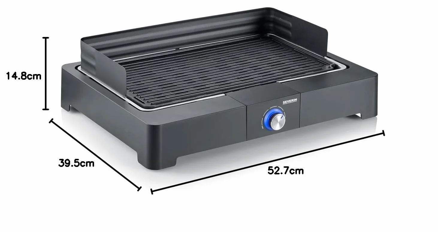 Severin Pg Grill Elektryczny, Czarny