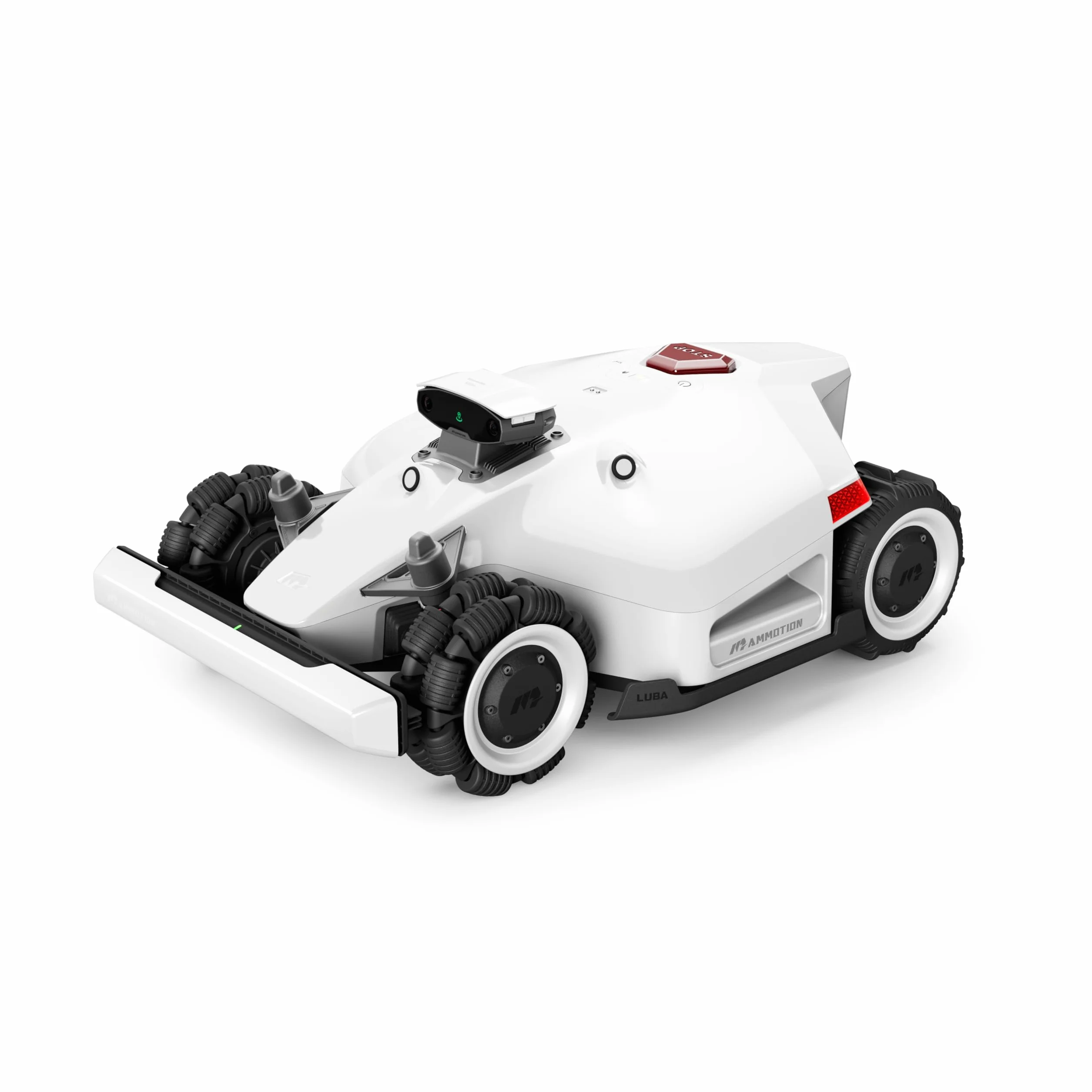 LUBA 2 AWD 3000 Kosiarka Automatyczna (Wersja 2024), Kosiarka Automatyczna bez Przewodu Granicznego do Trawników o Powierzchni do 3000 m², Mapowanie 3D Vision+RTK Fusion, Nachylenie 80%