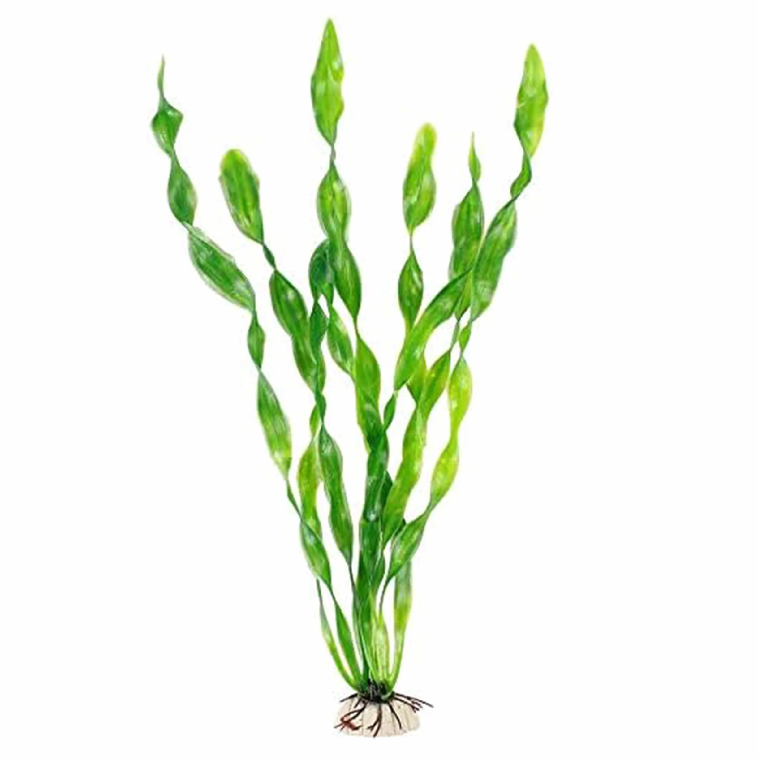 MyLifeUNIT Artificial Seaweed Aquarium Plants 10 PCS Green Plastic Fish Tank Decorations