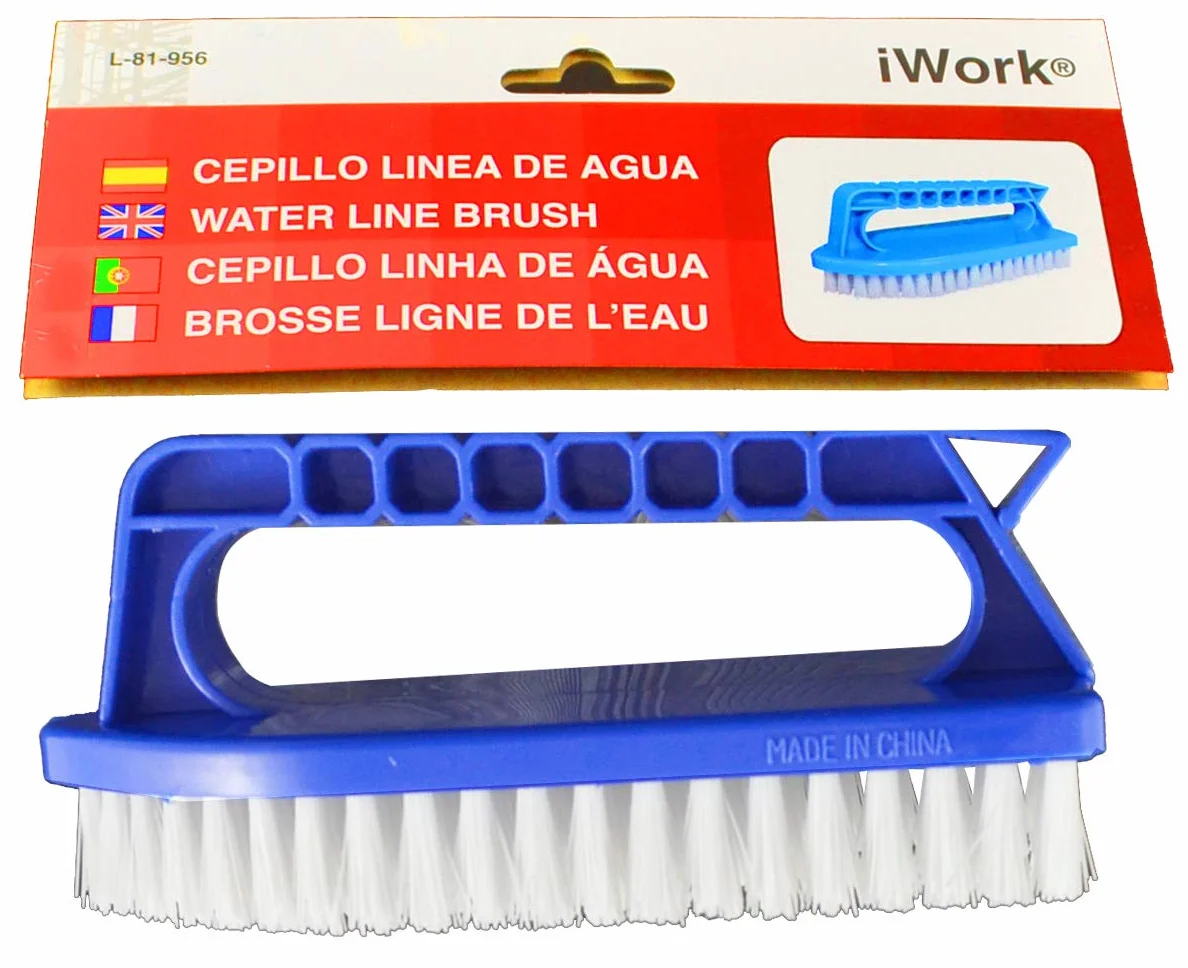 iWork L-81-956 - Szczotka Linia wodna (15 x 16.2 x 6) Niebieski Biały
