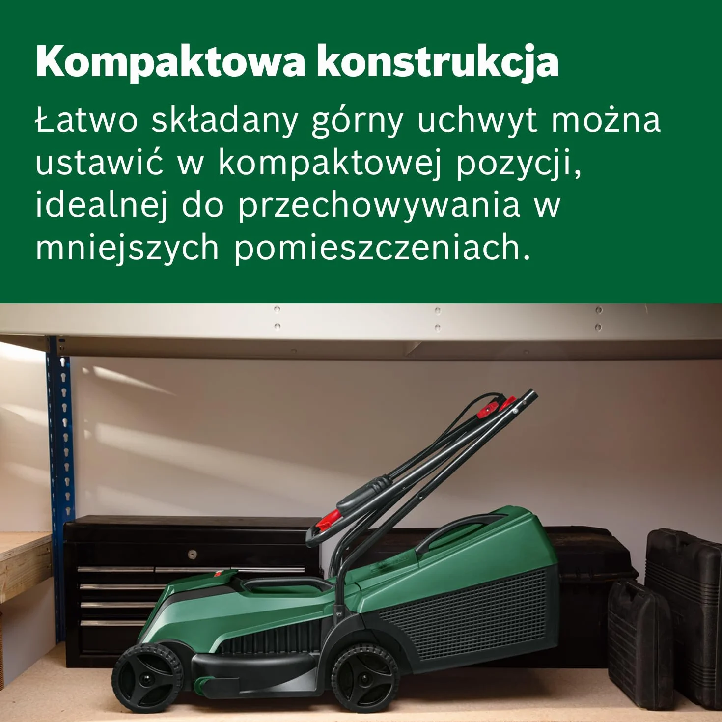 Bosch Home and Garden Kosiarka Akumulatorowa Bosch EasyMower 18V-32-200, 1 Akumulator 4 Ah, System 18V, Szerokość Cięcia 32 cm, Opakowanie Kartooptymalne