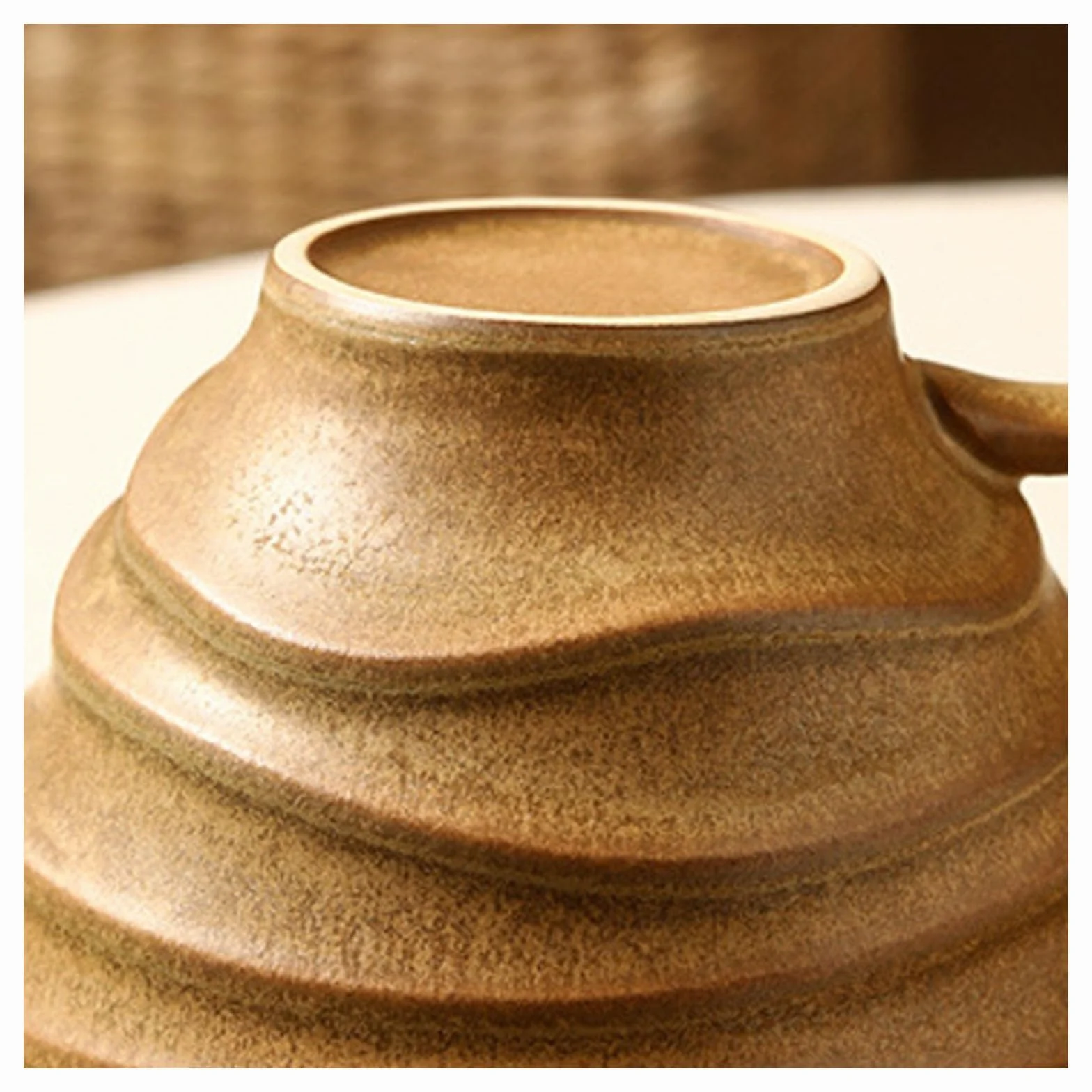 Ceramiczny zestaw filiżanek do kawy, kreatywny kubek 300 ml z talerzem, idealny do popołudniowej herbaty, śniadania i codziennego użytku, idealny do domu i biura