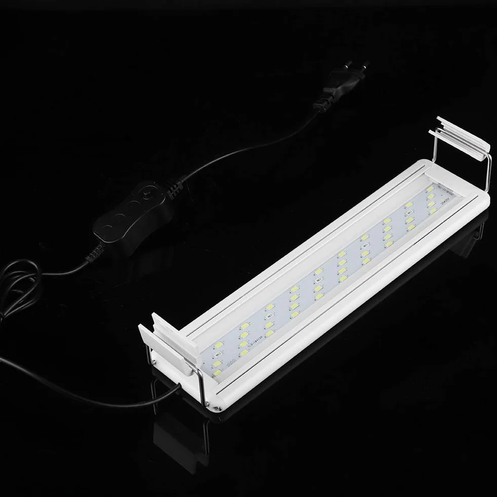 Mini Klips na Oświetlenie do Akwarium Plastikowa LED Wysuwana 220 V