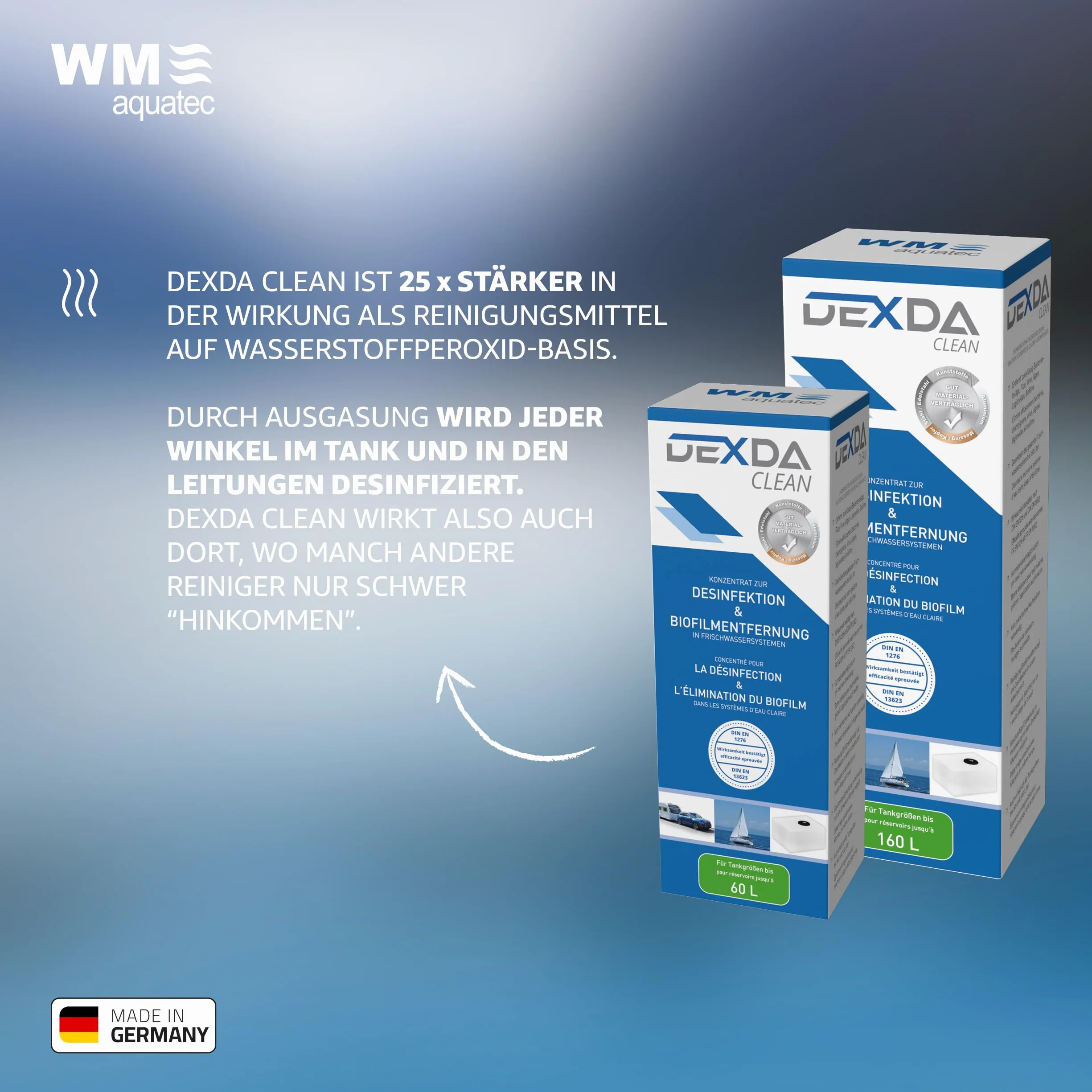 WM Aquatec HGT Hygiene Trio bis pojemność zbiornika 120 l
