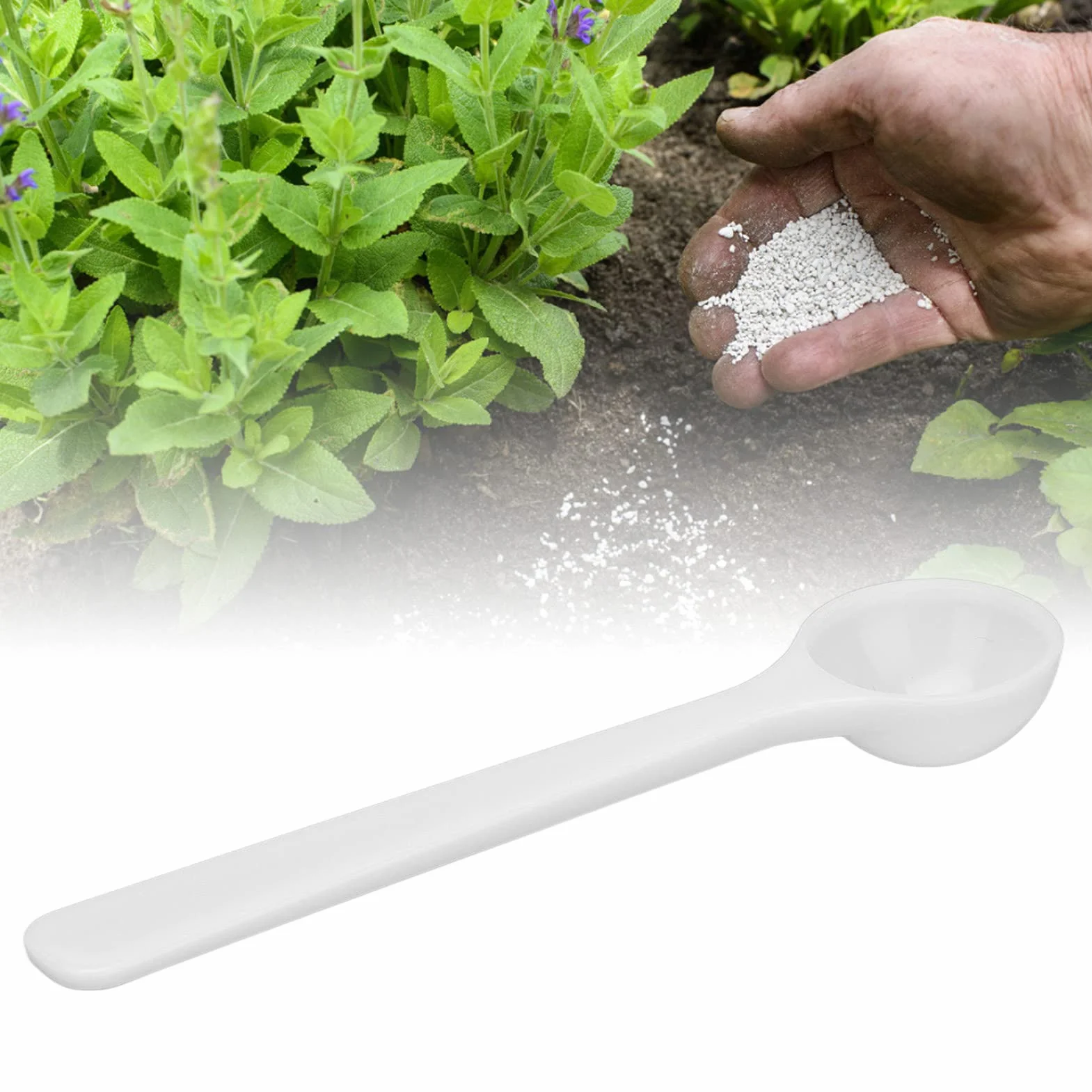 Łyżki Pomiarowe,100 Szt. Plastikowa Łyżka do Nawozu 2 ml/1G Odporność Na Wysoką Temperaturę Łyżka Pomiarowa Mikro Miarki Mini Miarki do Ogrodnictwa Nawożenie Kuchnia Gotowanie Pieczenie