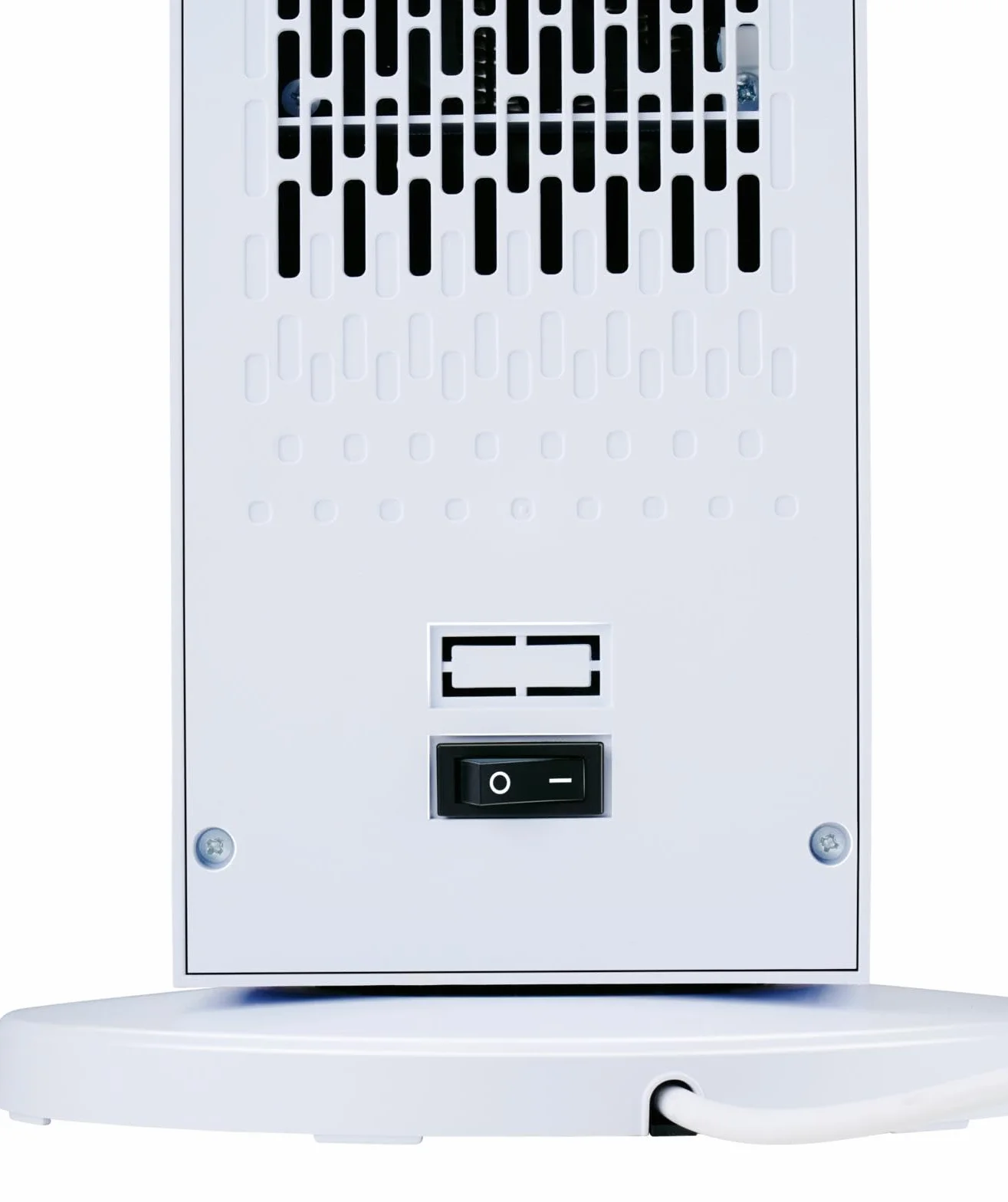 alpina Elektryczny termowentylator 2000 W – ceramiczny grzejnik z oscylacją, termostatem i zabezpieczeniem przed przewróceniem – kompaktowe ogrzewanie elektryczne do pomieszczeń do 20 m² – 21 x 21 x