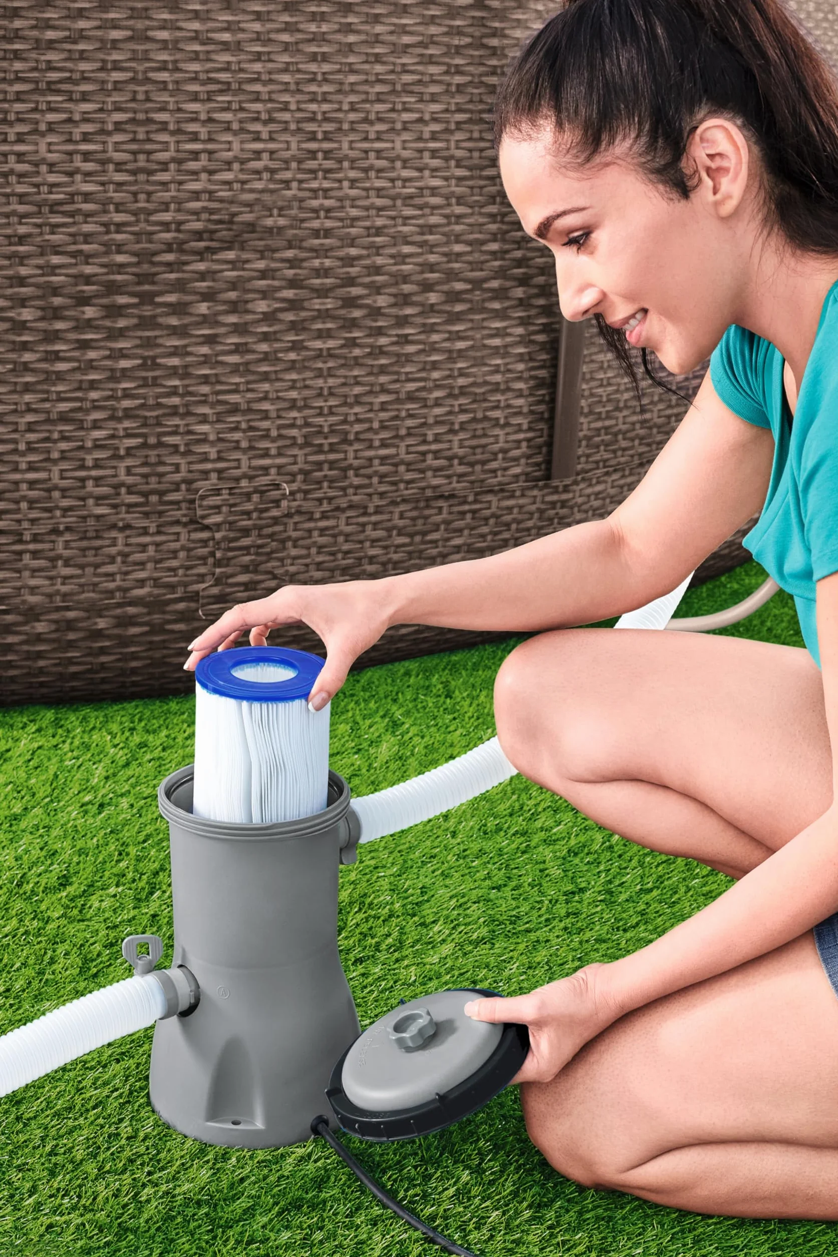 Bestway Pompa filtrująca 3028 l/h, 40 W