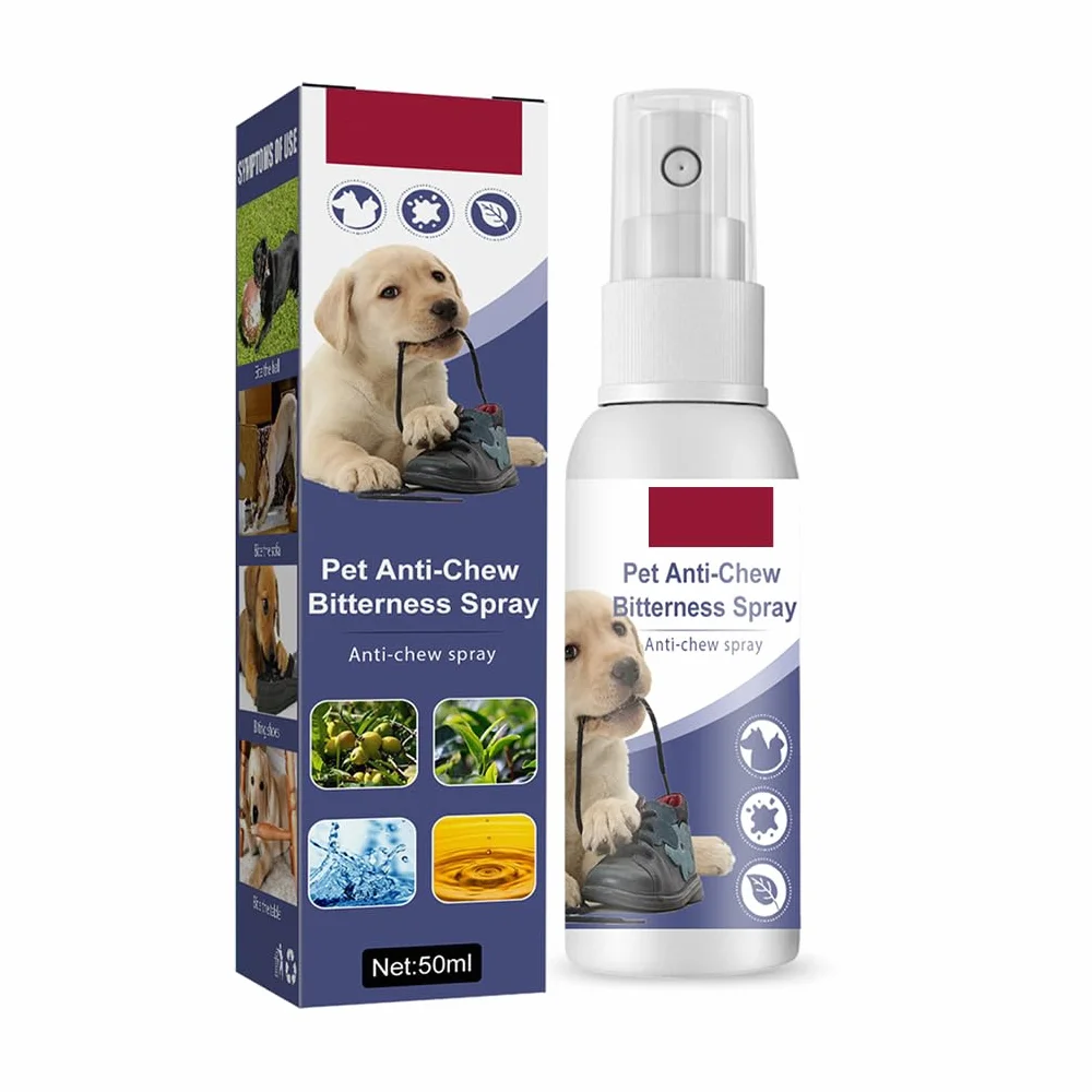 Pet Anti-Chew Spray Gorzkie Spraye 50 ml Narzędzie Szkoleniowe Naturalny Składnik