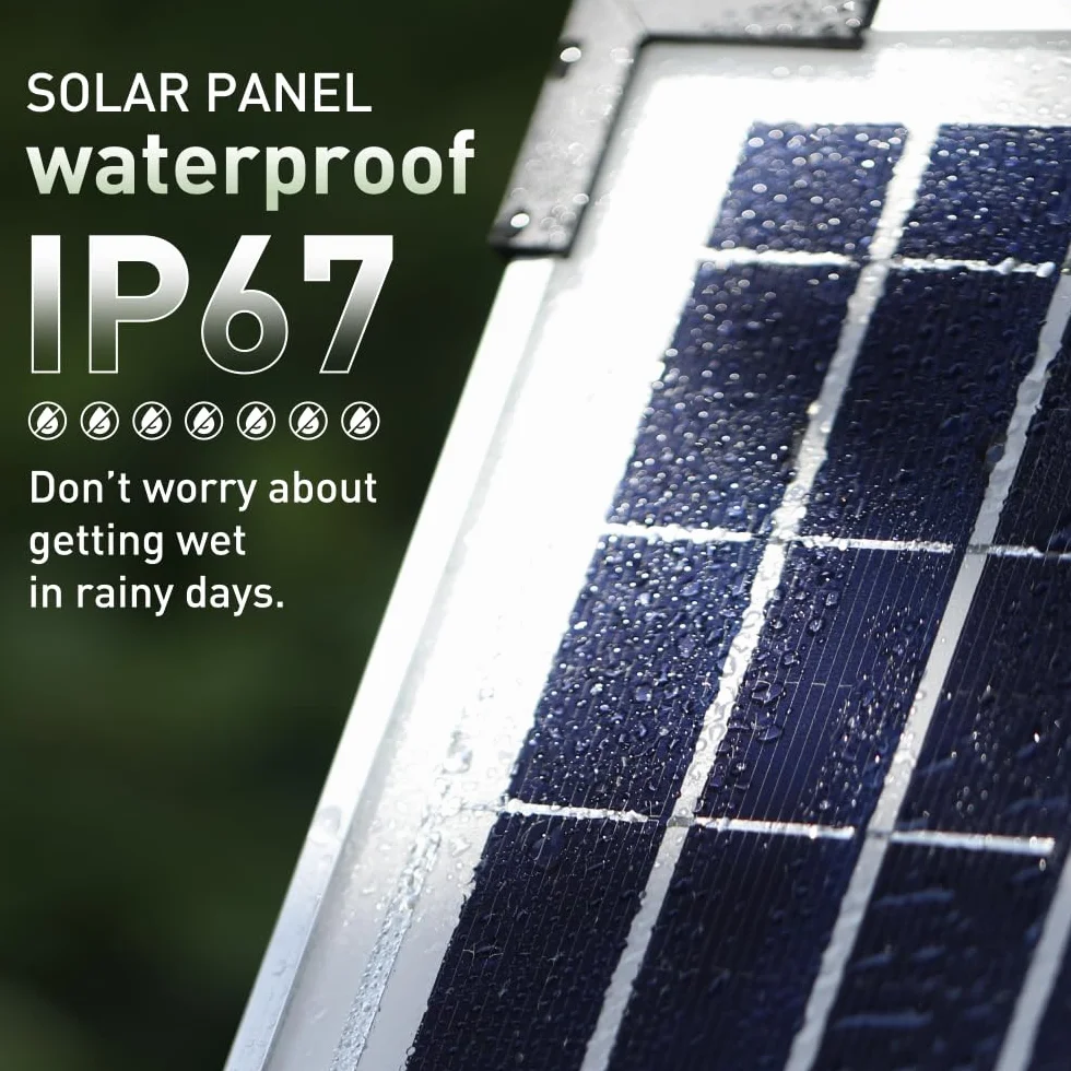 Słoneczna pompa wodna, 10W Solar Wody Wysokość 200 cm,z panelem słonecznym i 3 dyszami do kąpieli ptaków, akwarium, mały staw, ogród