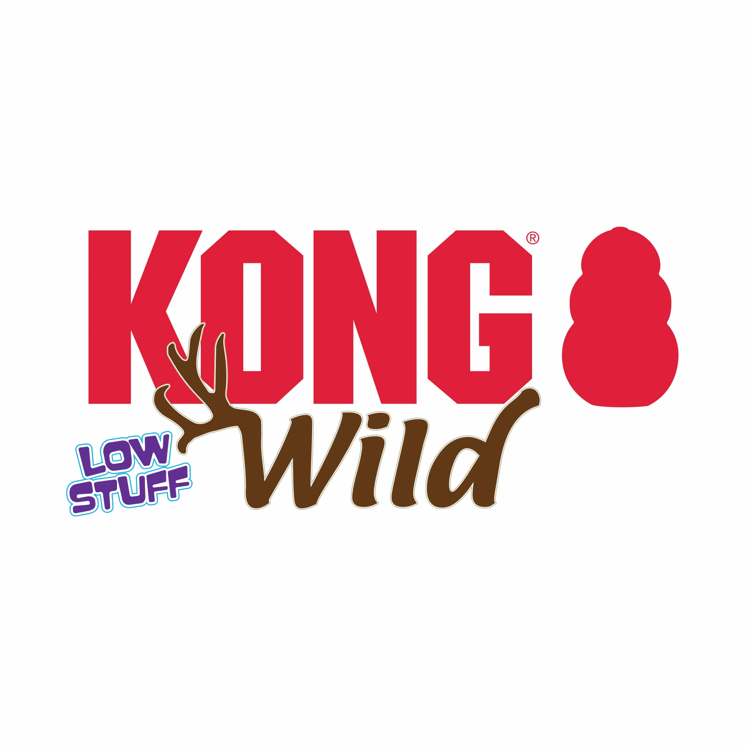 KONG Wild Low Stuff Bażant Średnia zabawka dla psa