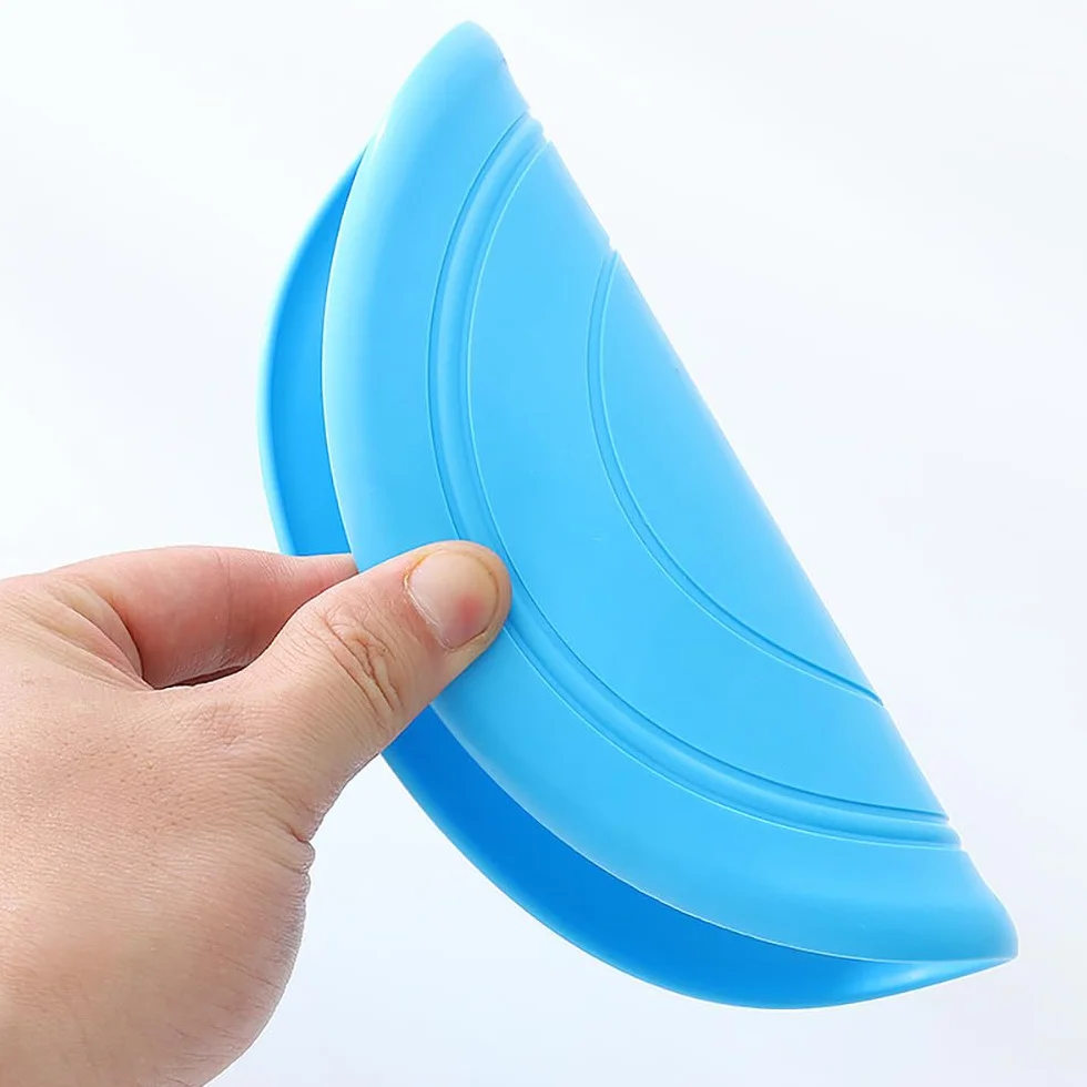 Frisbee, 6 sztuk frisbee, zabawka dla psa, krążek 17,8 cm, frisbee, duże psy, zestaw zabawek do treningu psa, rzucania, łapania i zabawy