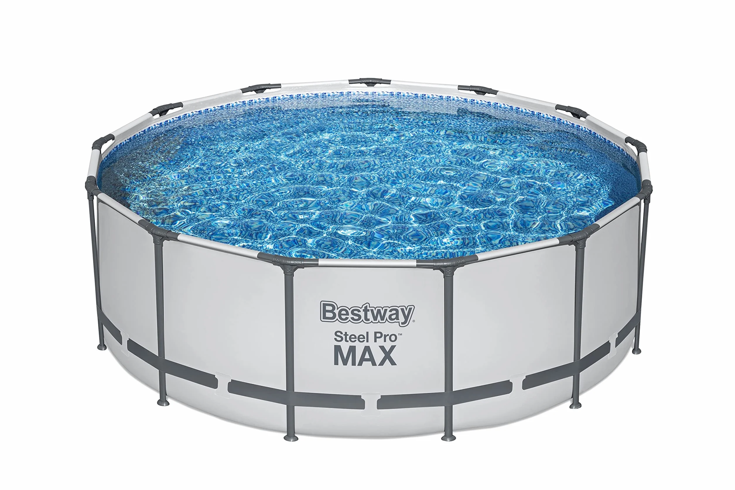 Bestway 5618W-5 Zestaw basenów zewnętrznych Steel Pro MAX okrągły 396 x 122 cm