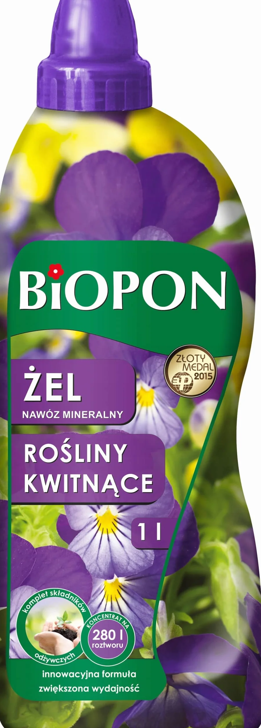 BIOPON Nawóz żel do roślin kwitnących 1L