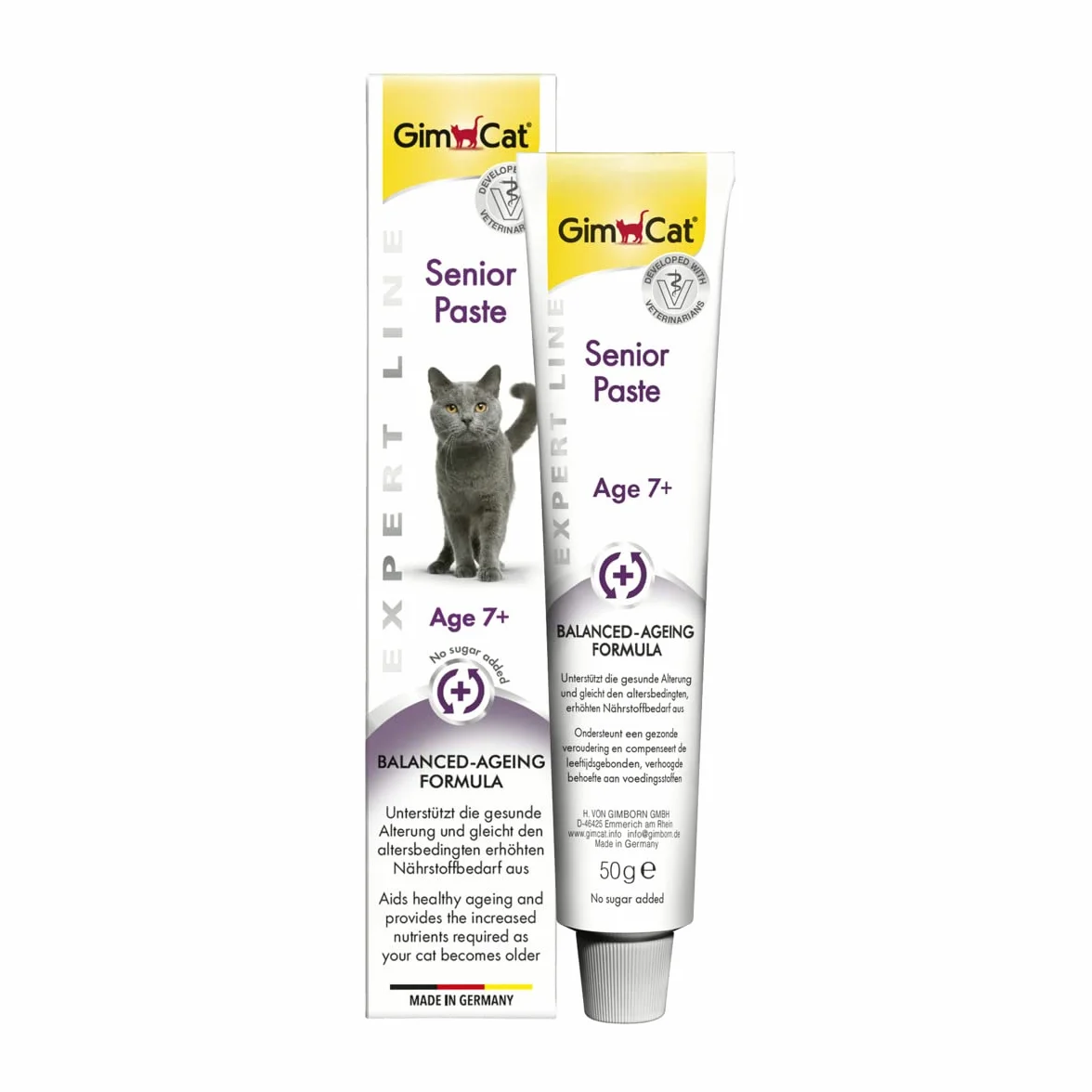 GimCat EXPERT LINE Senior pasta dla kotów 50 g