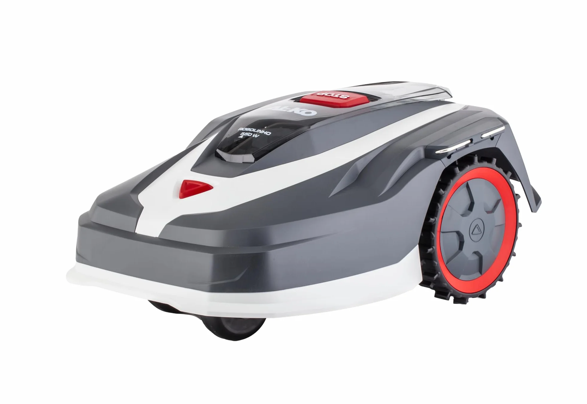AL-KO Robolinho® robot koszący Robolinho® 550 W, szerokość cięcia 20 cm, akumulator litowo-jonowy 20 V/2,5 Ah, do powierzchni do 550 m², maks. zdolność pokonywania wzniesień 45%, bardzo cicha praca 60