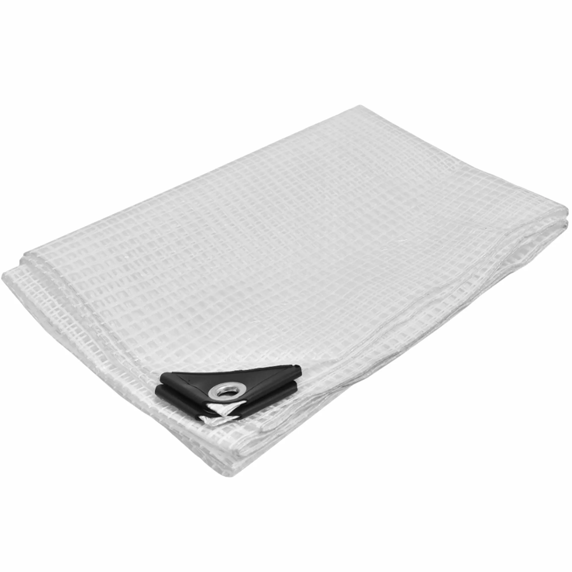 KOTARBAU® Plandeka 120 G/M2 - Płachta Ochronna Okryciowa - 2 X 3 M - Folia Szklarniowa - Mocna - Gruba - Zbrojona - Uniwersalna - Wodoodporna - Przezroczysta - Transparentna