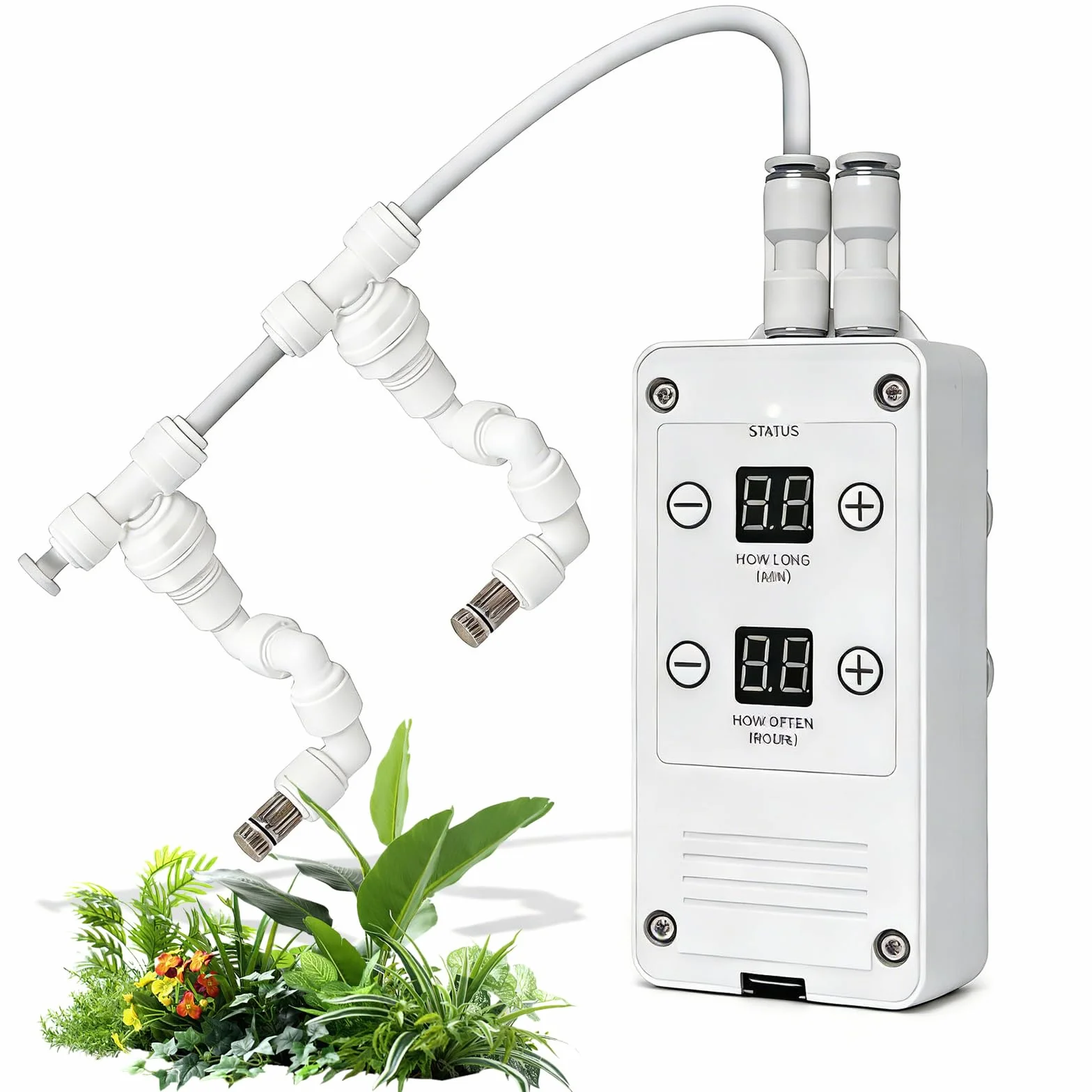 Smart System Nawadniający do Terrarium Nawilżacz Powietrza z Dyszą 360° Timerem dla Gadów