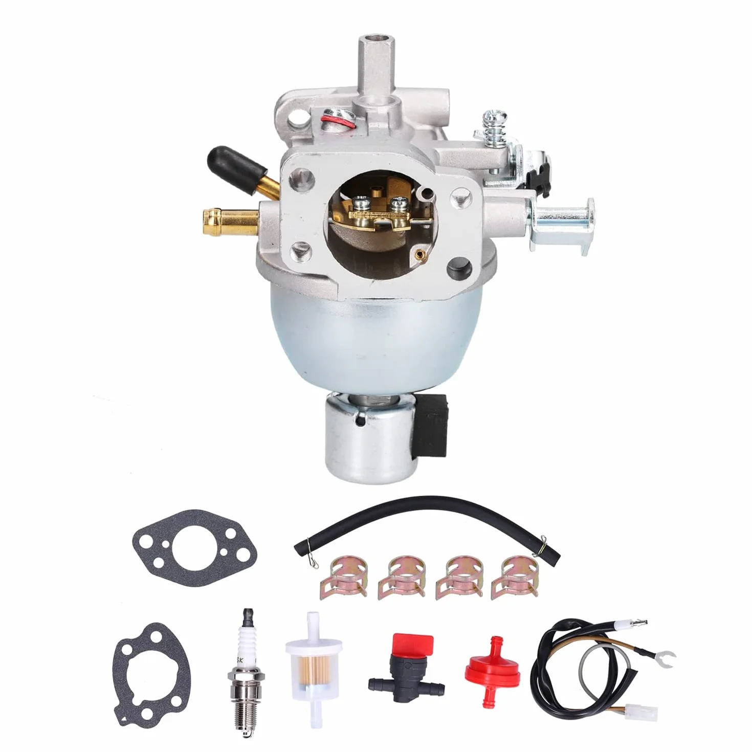 Zestaw Gaźnika, Zestaw Filtrów Gaźnika 847395 do Silnika JD LT‑166 16HP 846280 808725 846944 350772-0045-01 350772-0102-01