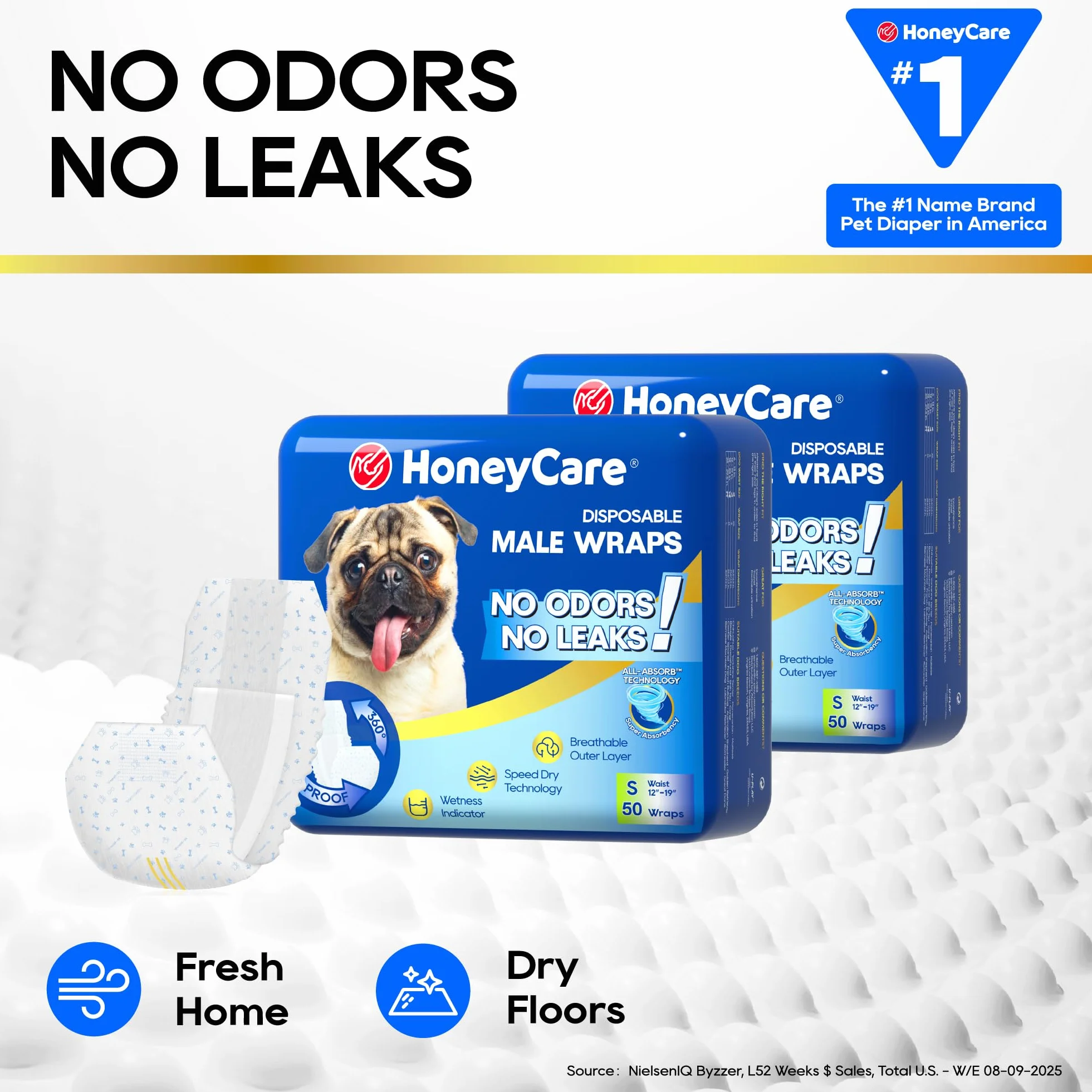 Honey Care Opaski dla Psa 50 szt.