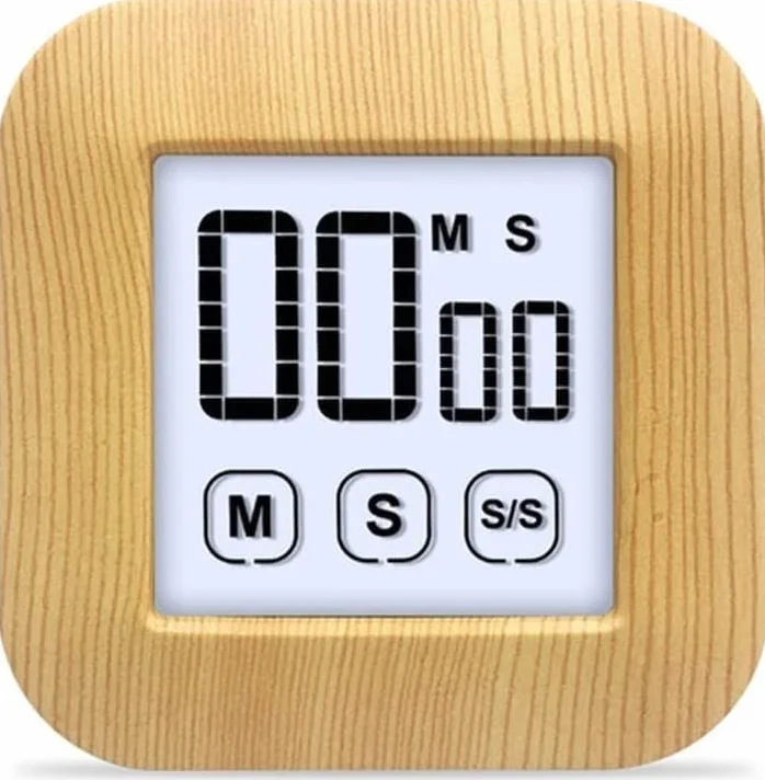 Timery, inteligentna prasa kuchenna Timer do ekranu Cyfrowy minutnik do gotowania Zegar magnetyczny LCD ABS Stoper Minutnik kuchenny