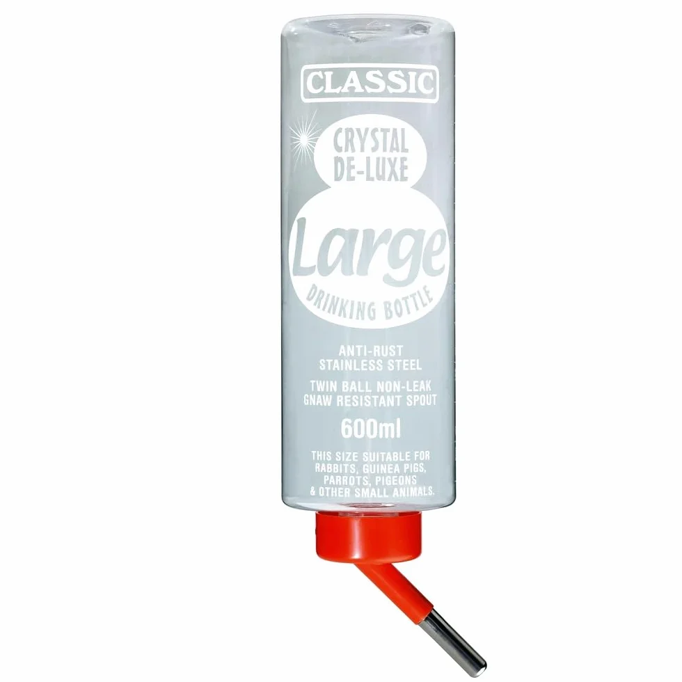 Classic Poidełko dla Małych Zwierząt 600ml Bezbarwne