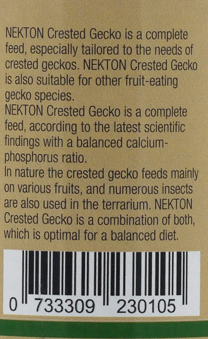 Nekton Crested Gecko, 1 opakowanie (1 x 0,1 kilogramów), S