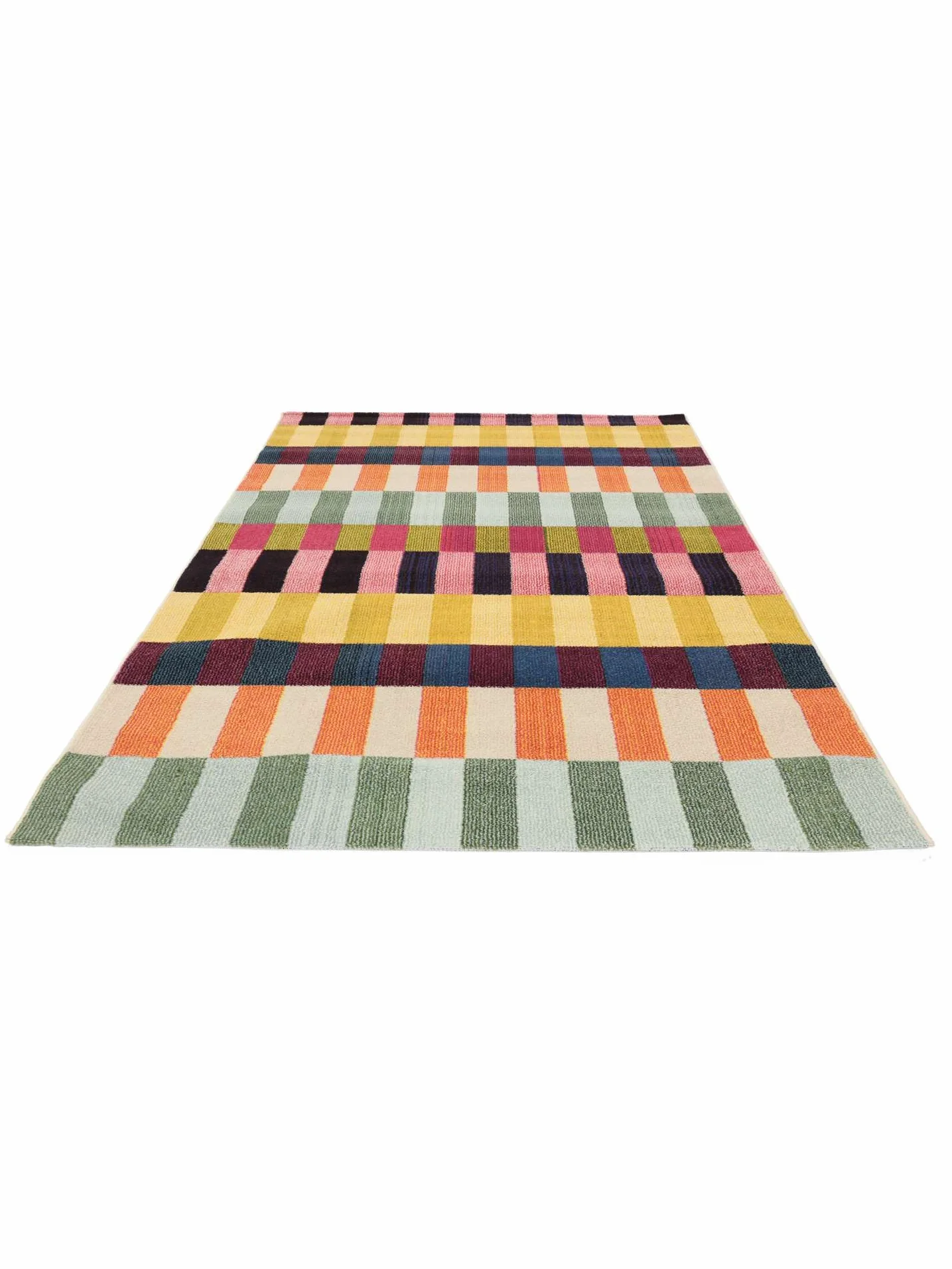 RugVista Flor, Dywan, Nowoczesne, 140 x 200 cm, Prostokąt, Wysoki, Pokój dzienny, Sypialnia, Kuchnia, Czyścić wyłącznie chemicznie, Wielobarwność