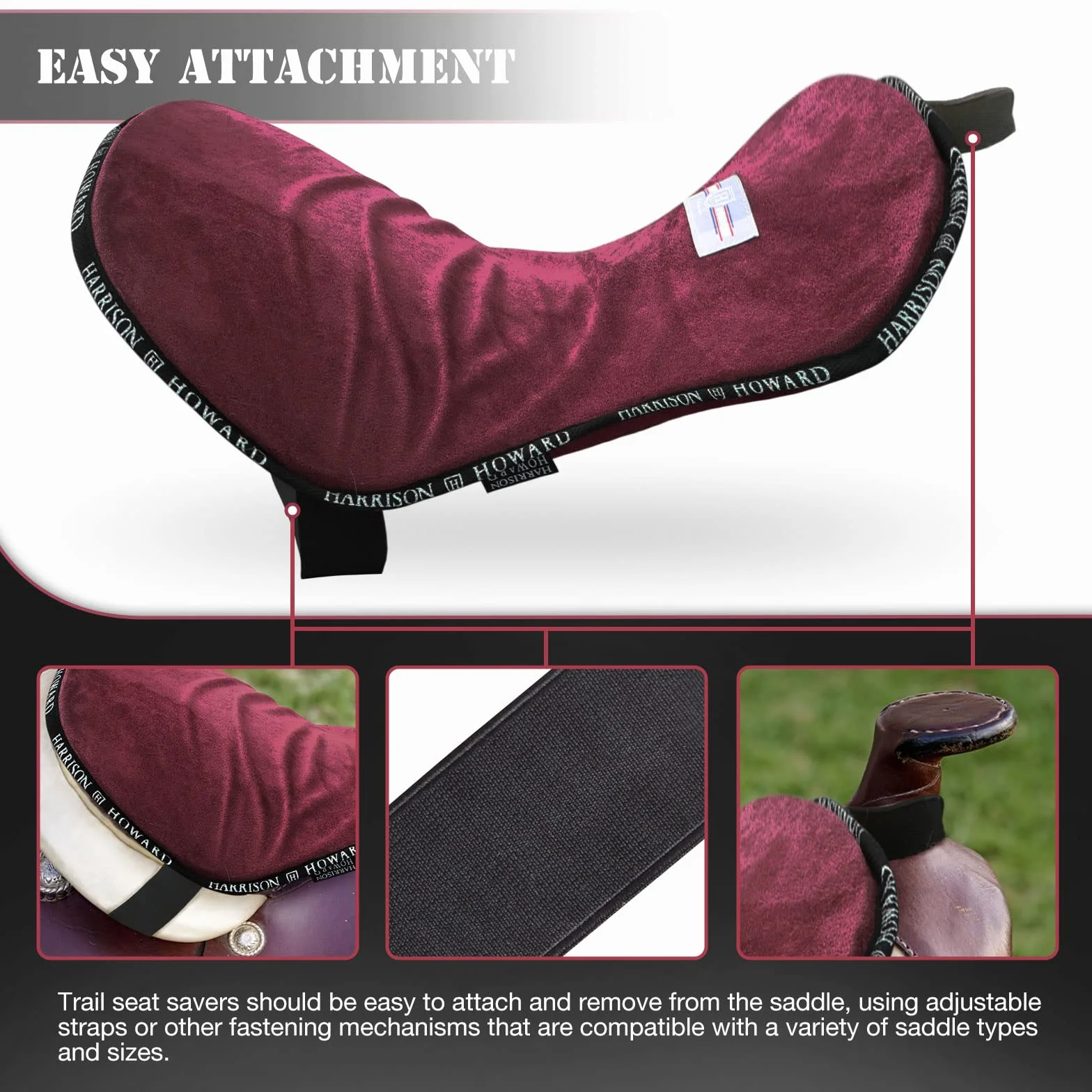 Harrison Howard żelowa nakładka na siodełko Seat Saver Cushion Comfort