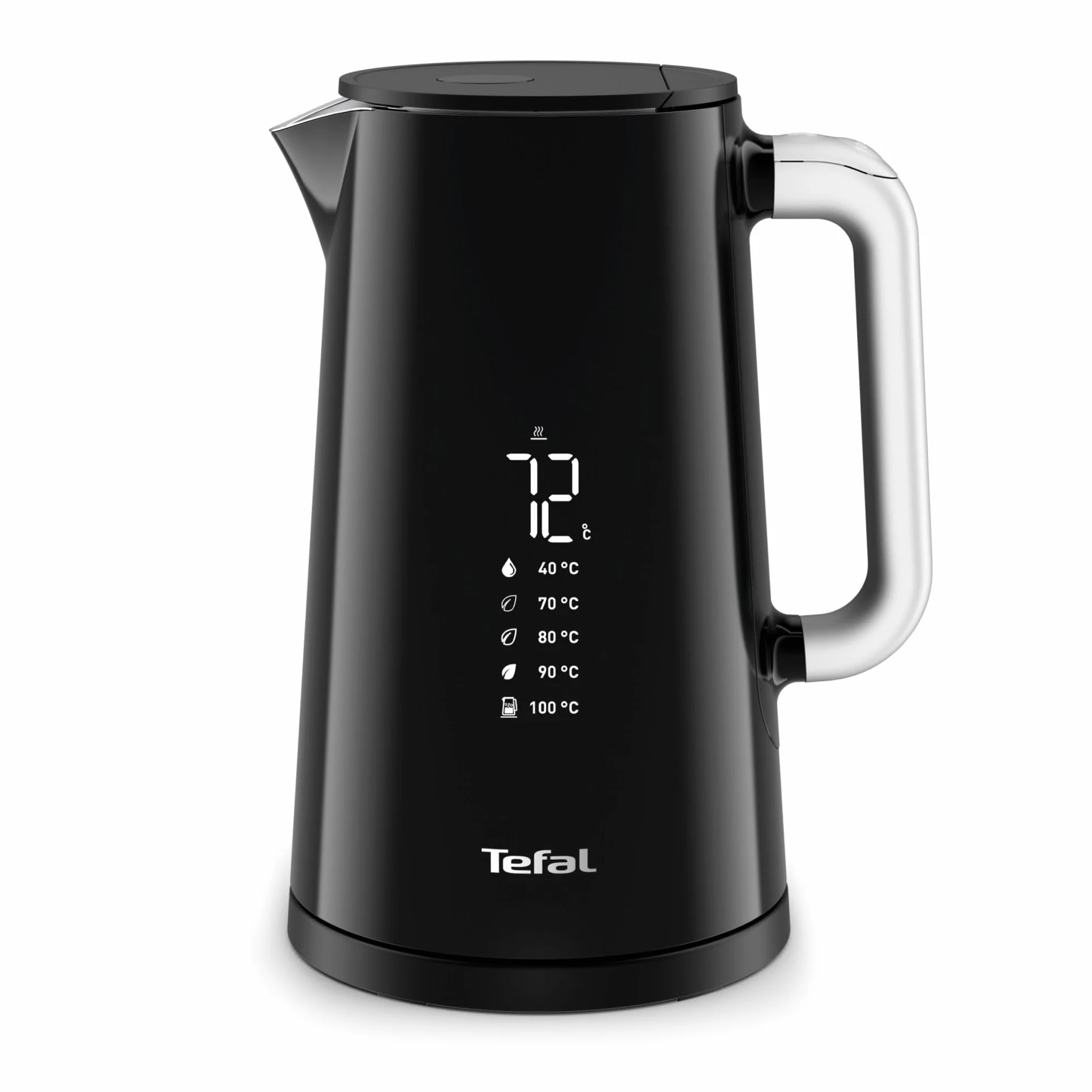 Tefal KO8508 Smart & Light Czajnik Elektryczny pojemność 1.7 l, cyfrowy wyświetlacz, opcje wyboru temperatury wody